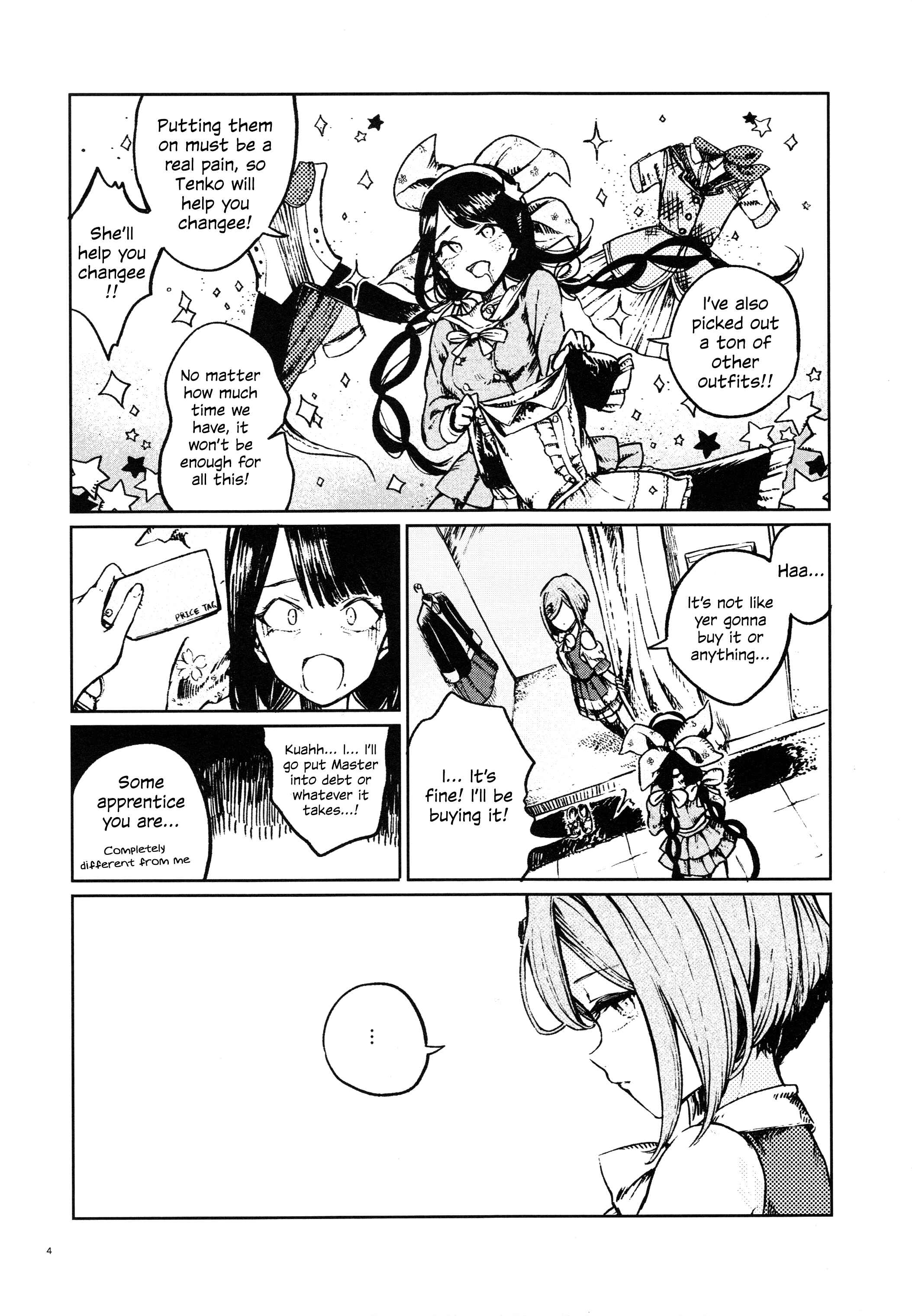 Page 4 Chapter Unknown_f5bf Danganronpa V3 - Long Long Distance (Doujinshi)