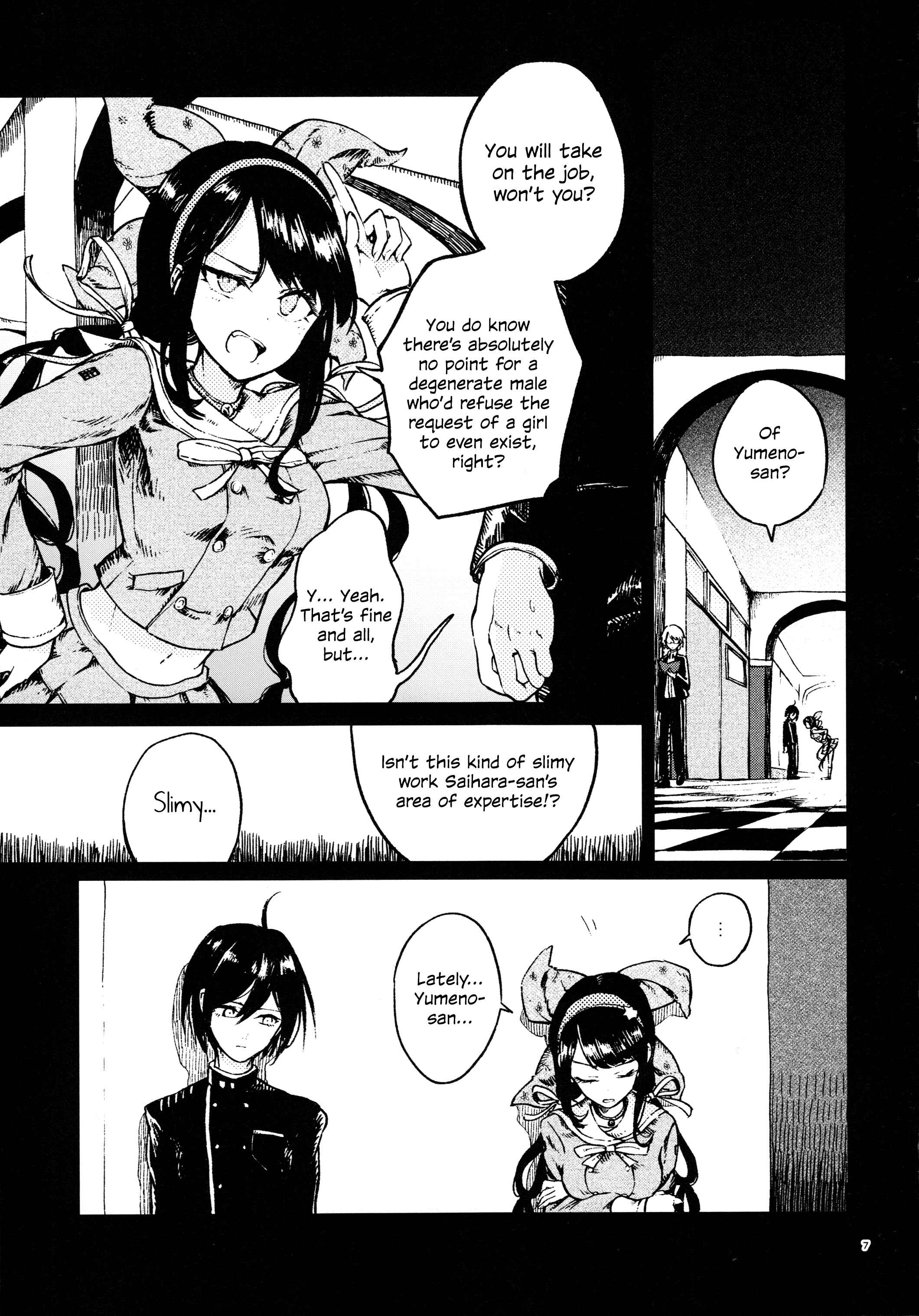 Page 7 Chapter Unknown_f5bf Danganronpa V3 - Long Long Distance (Doujinshi)