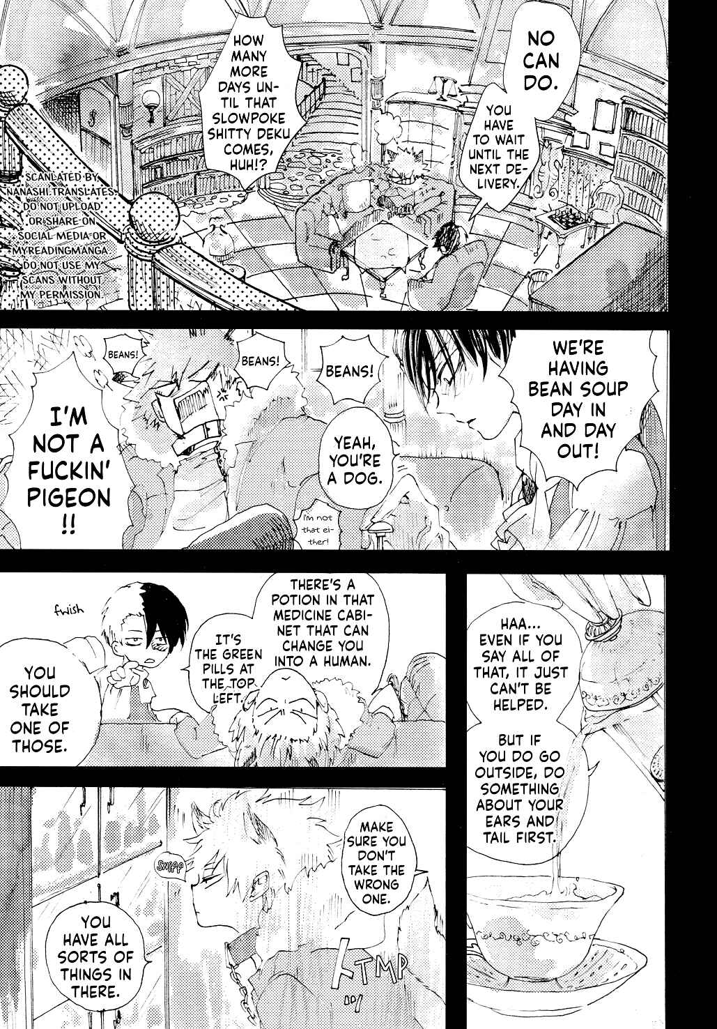 Page 2 Chapter 2 My Hero Academia - Yoru no Katasumi nite (Doujinshi)