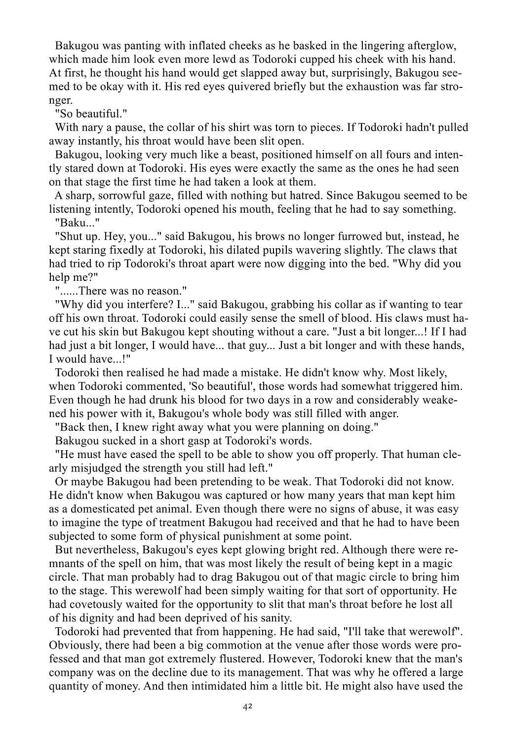 Page 11 Chapter 3 My Hero Academia - Yoru no Katasumi nite (Doujinshi)