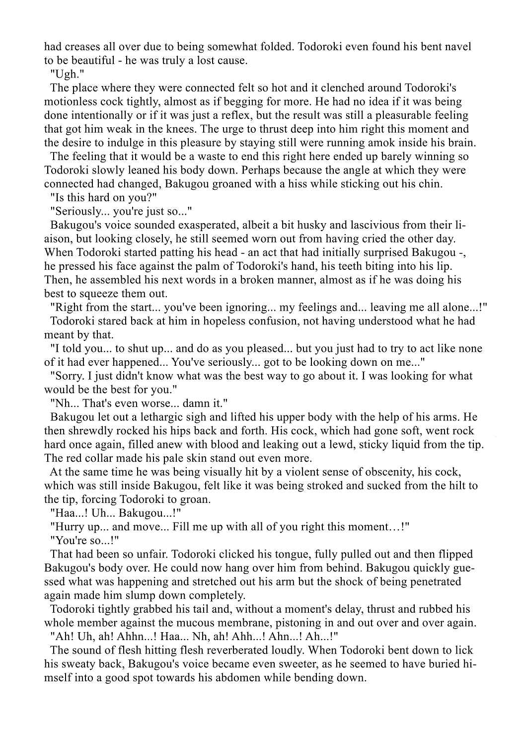 Page 20 Chapter 3 My Hero Academia - Yoru no Katasumi nite (Doujinshi)