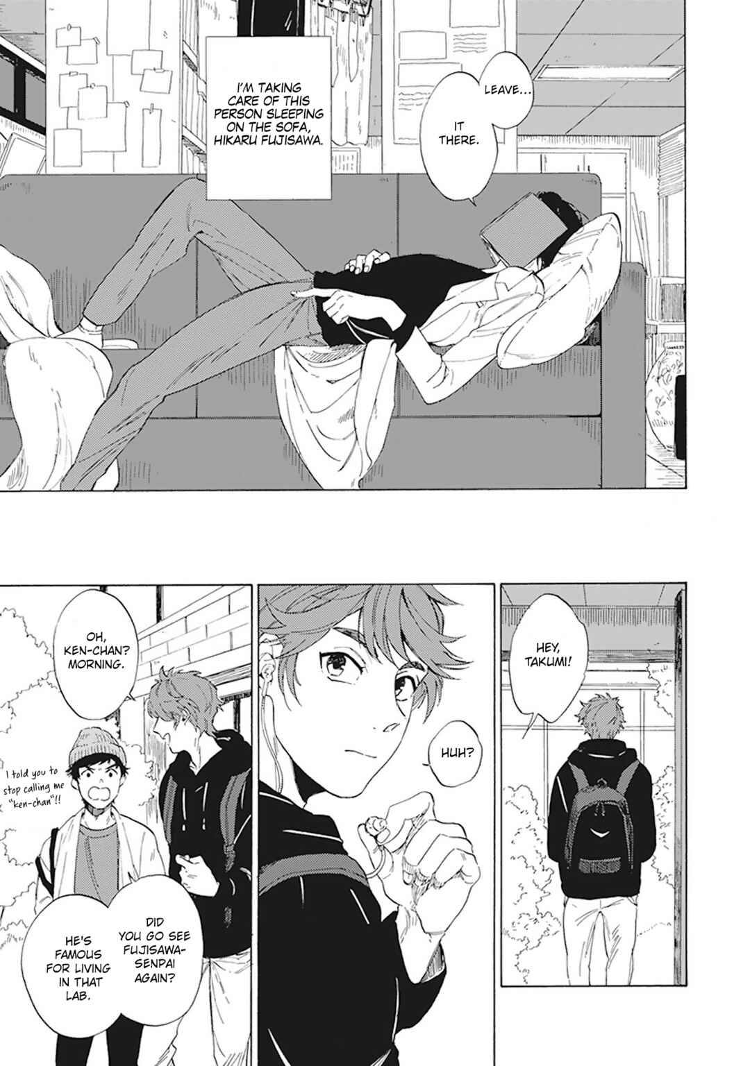 Page 4 Chapter 5 Yankee Onii-san o Munekyun Saseru Houhou