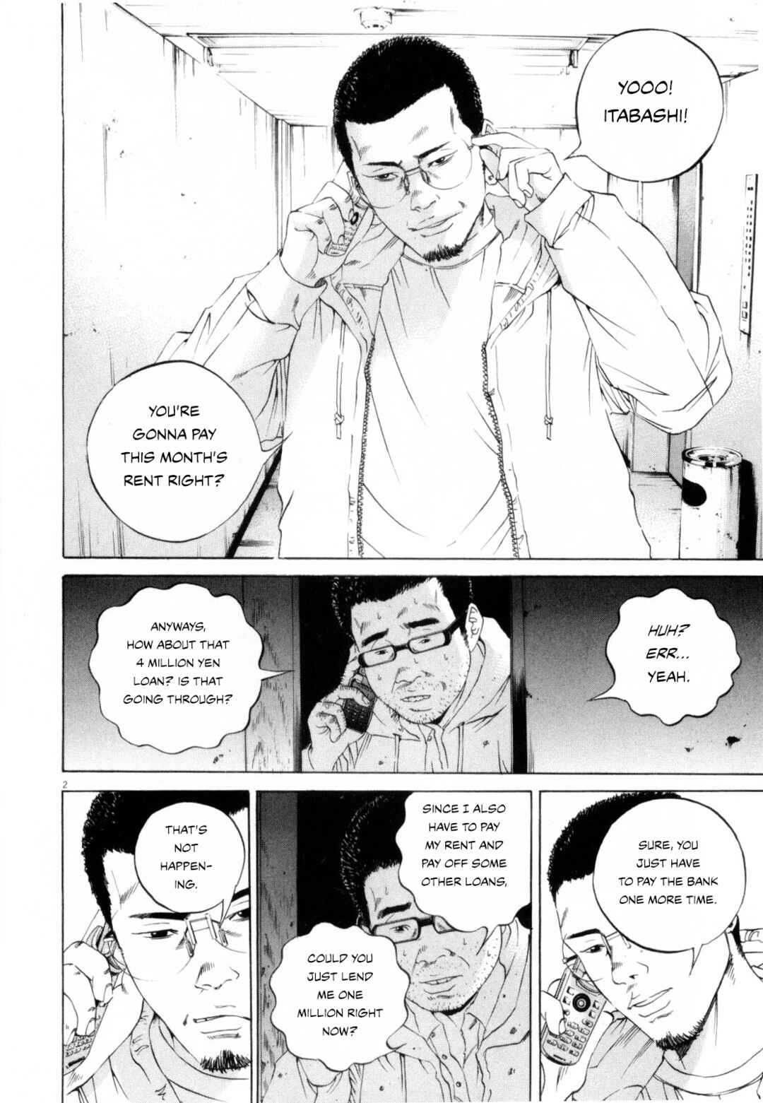 Page 2 Chapter 118 Yamikin Ushijima-kun