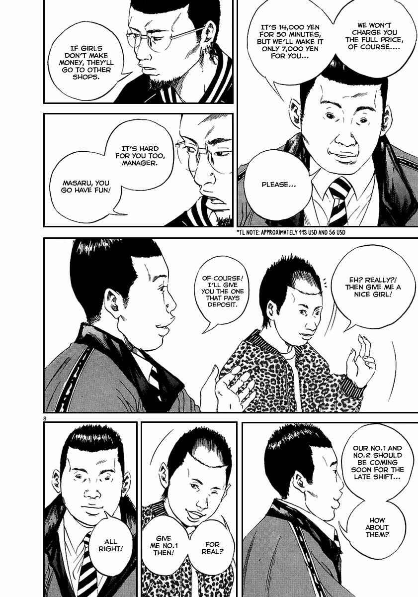 Page 8 Chapter 42 Yamikin Ushijima-kun