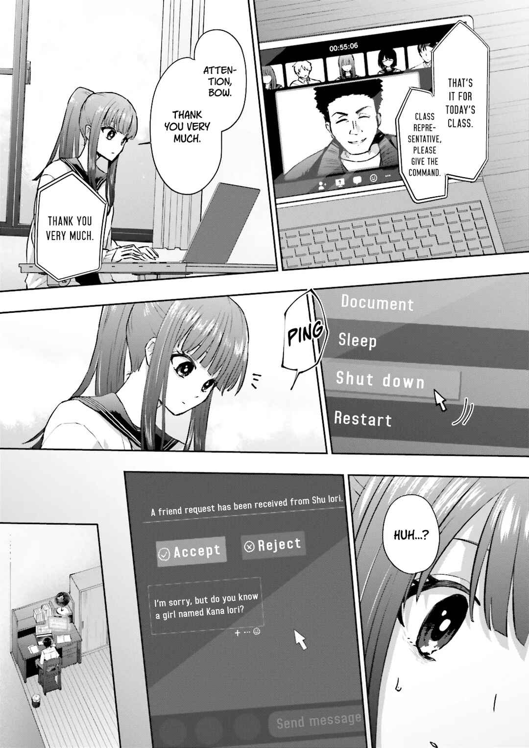 Page 6 Chapter 3.4 Classmate wa Isekai de Yuusha ni Natta kedo, Ore dake Gendai Nihon ni Okizari ni Narimashita