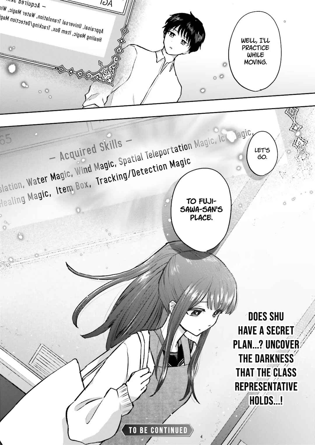 Page 9 Chapter 3.4 Classmate wa Isekai de Yuusha ni Natta kedo, Ore dake Gendai Nihon ni Okizari ni Narimashita