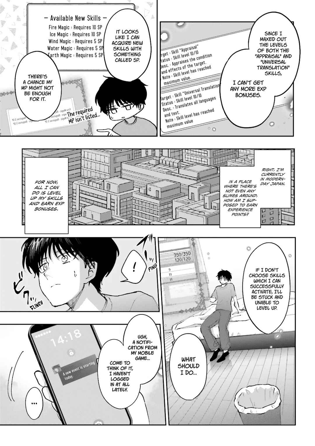 Page 7 Chapter 2.2 Classmate wa Isekai de Yuusha ni Natta kedo, Ore dake Gendai Nihon ni Okizari ni Narimashita