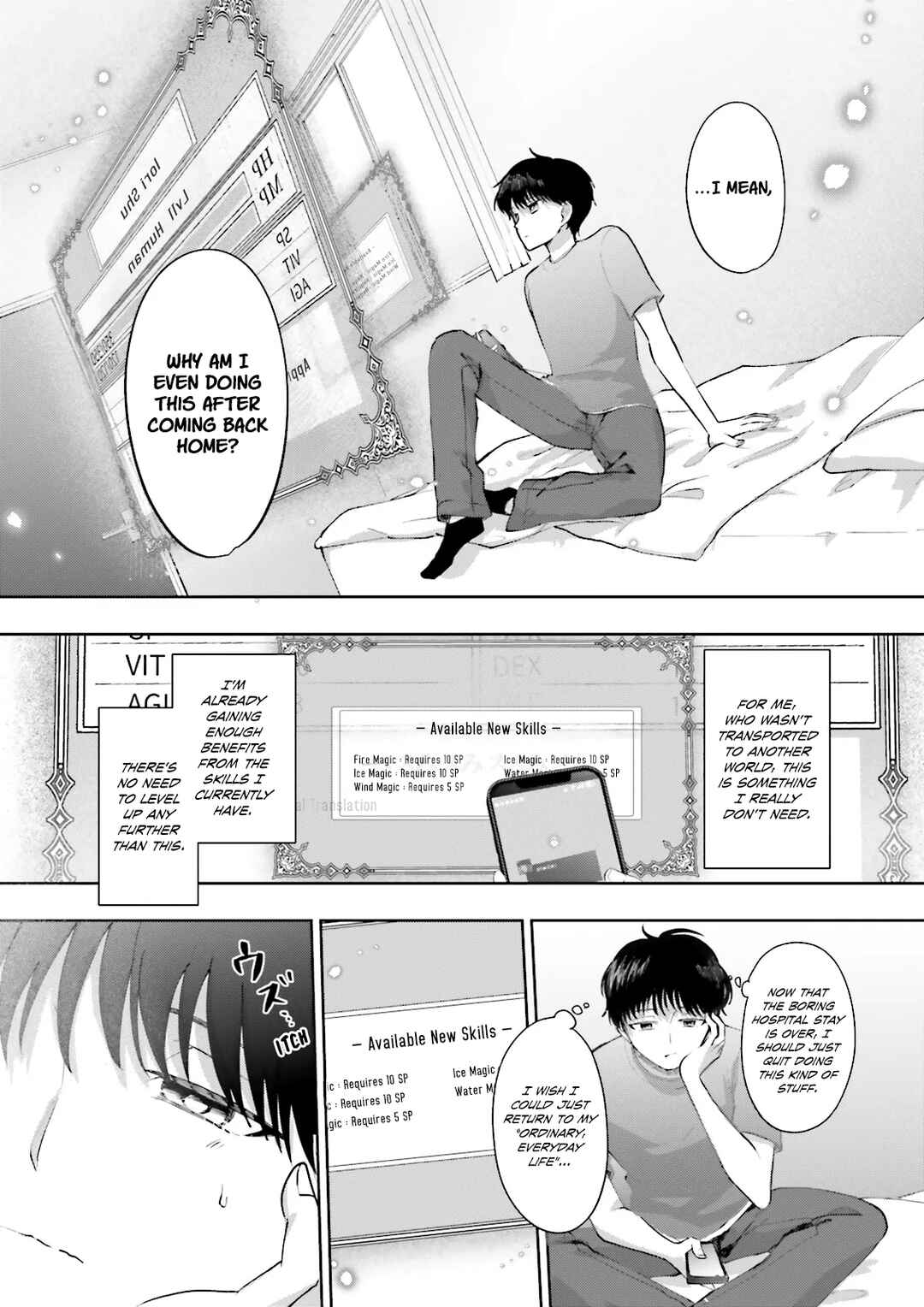 Page 8 Chapter 2.2 Classmate wa Isekai de Yuusha ni Natta kedo, Ore dake Gendai Nihon ni Okizari ni Narimashita