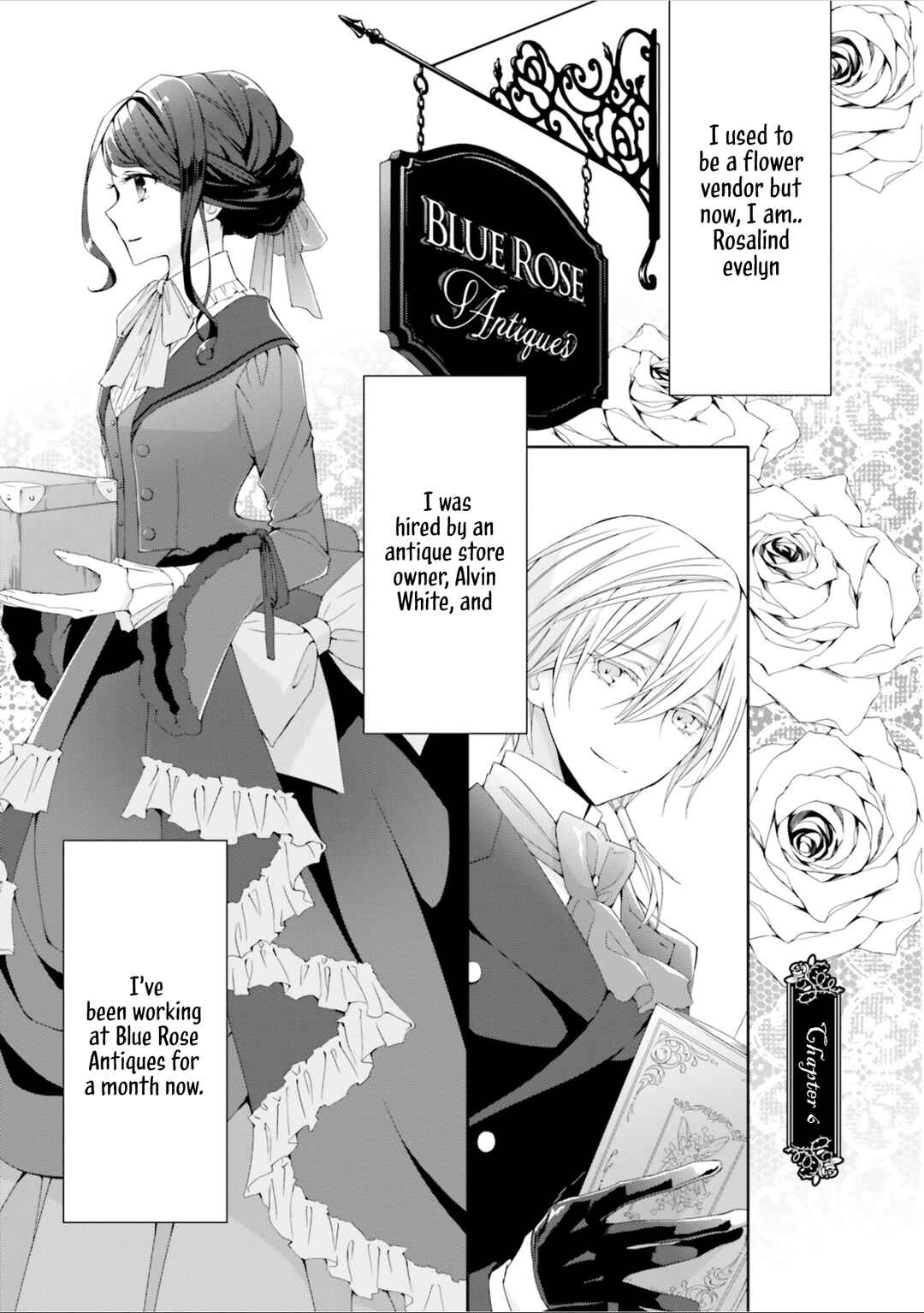 Page 1 Chapter 6 Blue Rose Antique no Shoukoujo