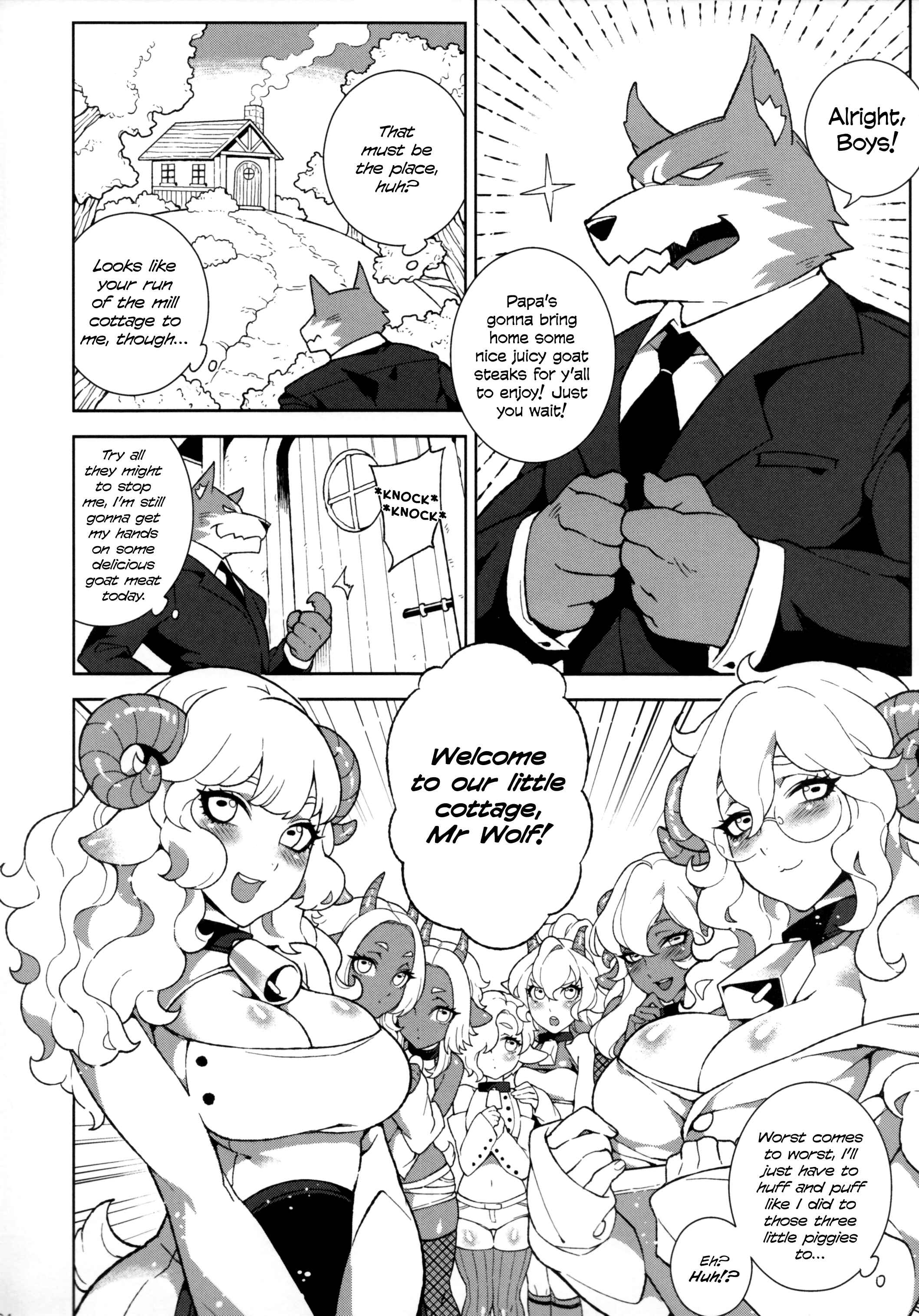 Page 6 Chapter Unknown_4aee Dounen Hakai ~Ookami to Nanahiki no Kohitsuji~