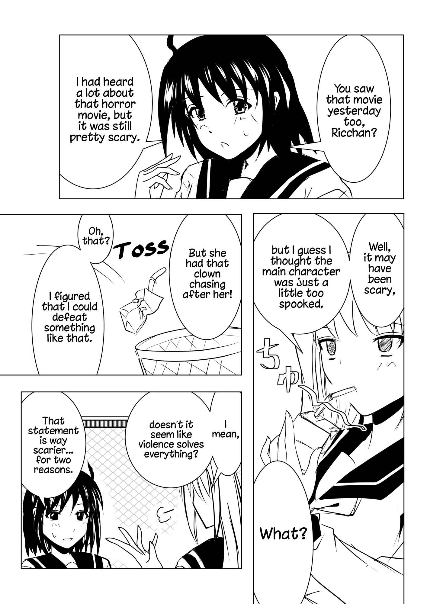 Page 1 Chapter 9 Delinquent Girl and Class Rep