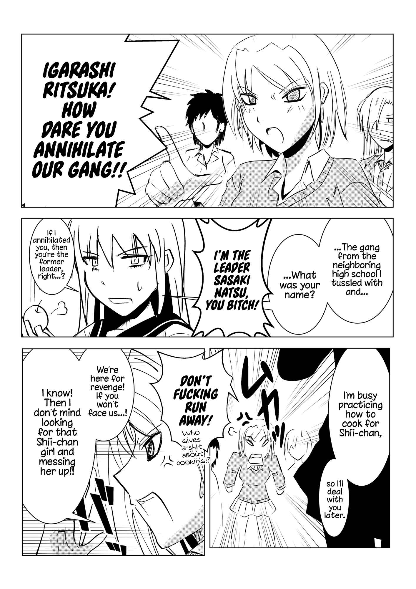 Page 2 Chapter 4 Delinquent Girl and Class Rep