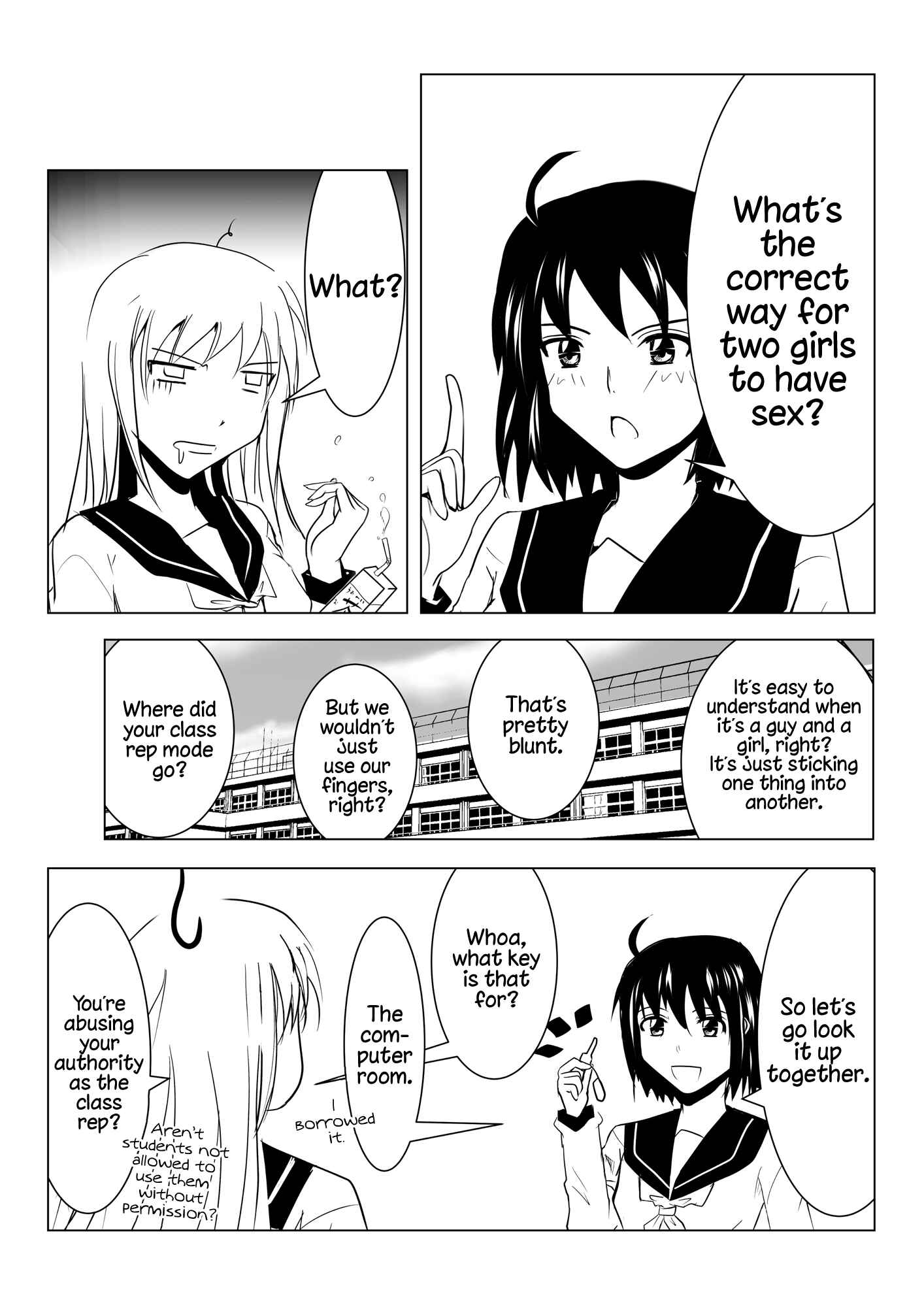 Page 1 Chapter 5 Delinquent Girl and Class Rep