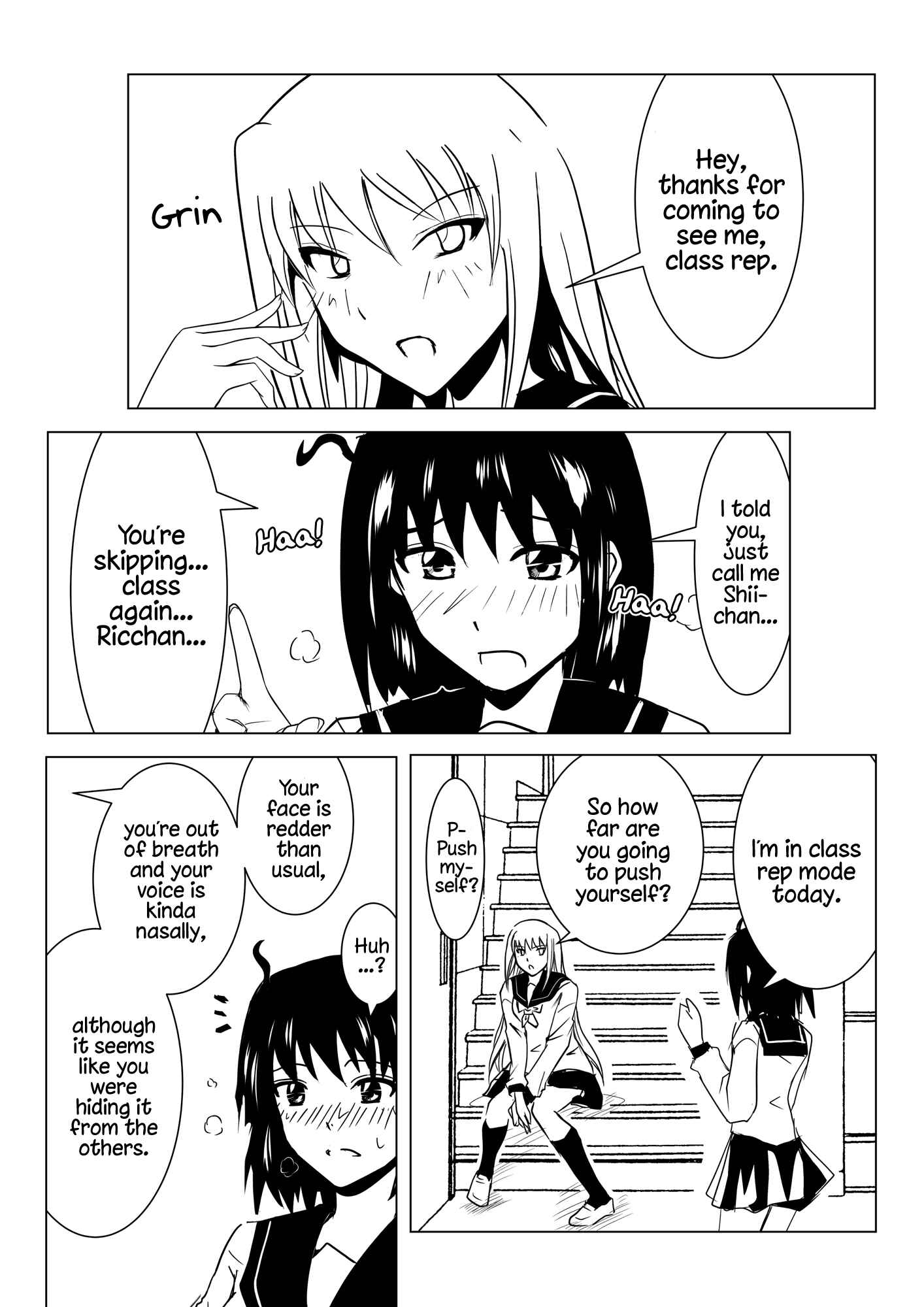 Page 1 Chapter 7 Delinquent Girl and Class Rep