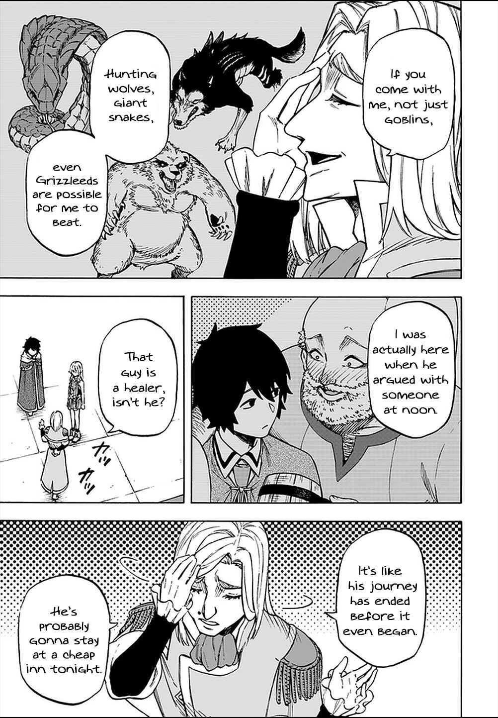 Page 8 Chapter 8.1 Nito no Taidana Isekai Shoukougun ~Saijaku Shoku Healer nano ni Saikyou wa Cheat desu ka?~