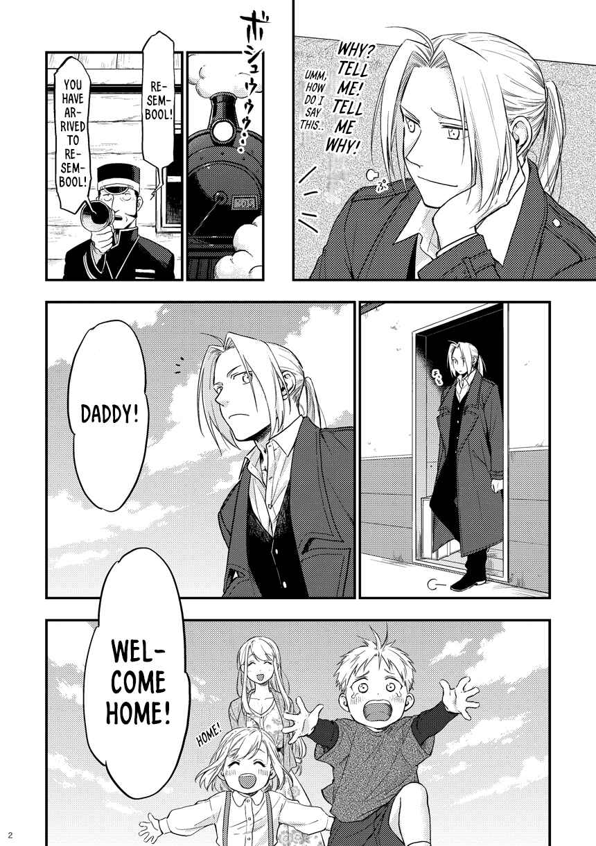 Page 2 Chapter Unknown_845e Fullmetal Alchemist - A Fathers Feeling (Doujinshi)