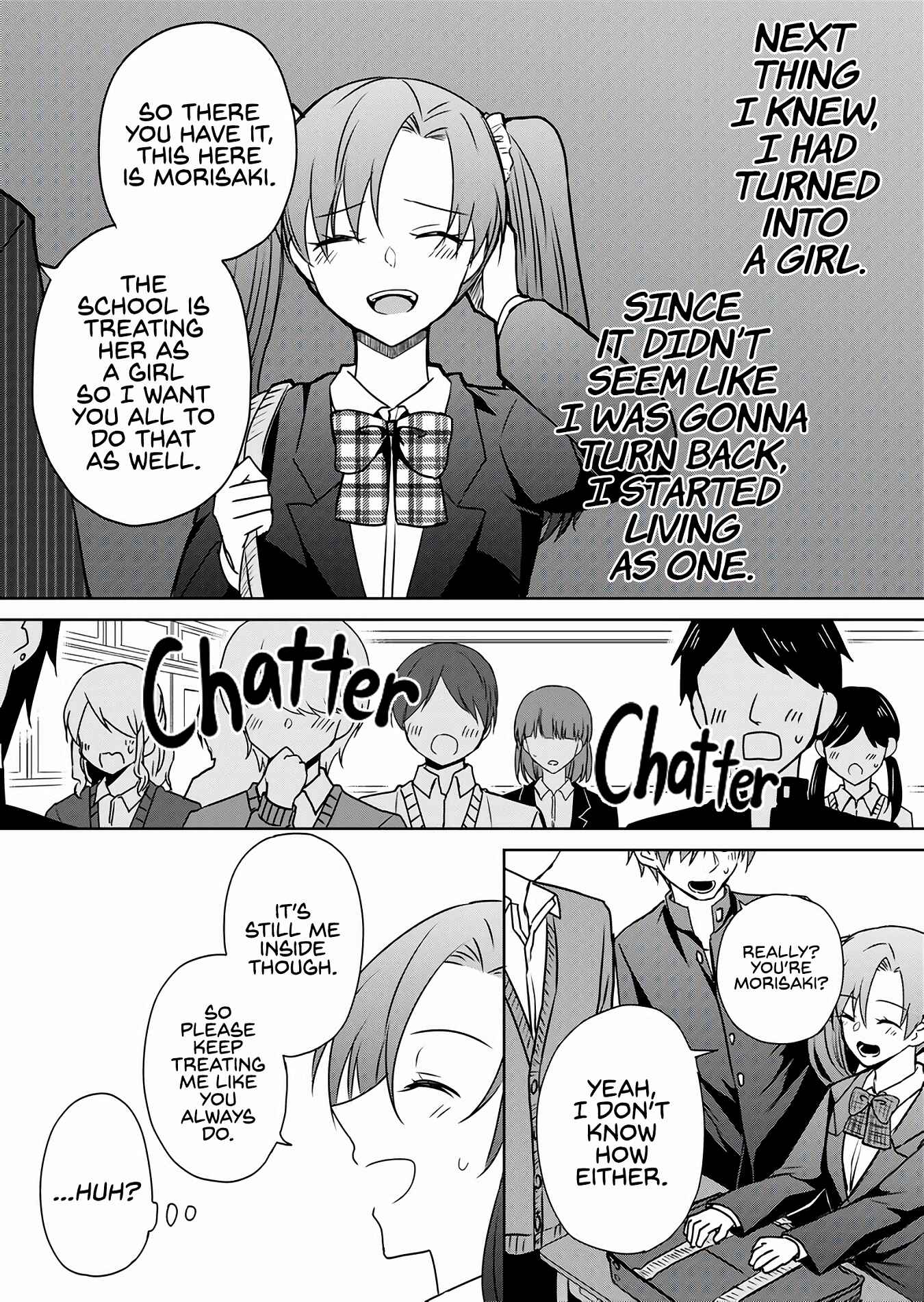 Page 1 Chapter 2.1 I Got Genderswapped (♂→♀), so I Tried to Seduce My Classmate
