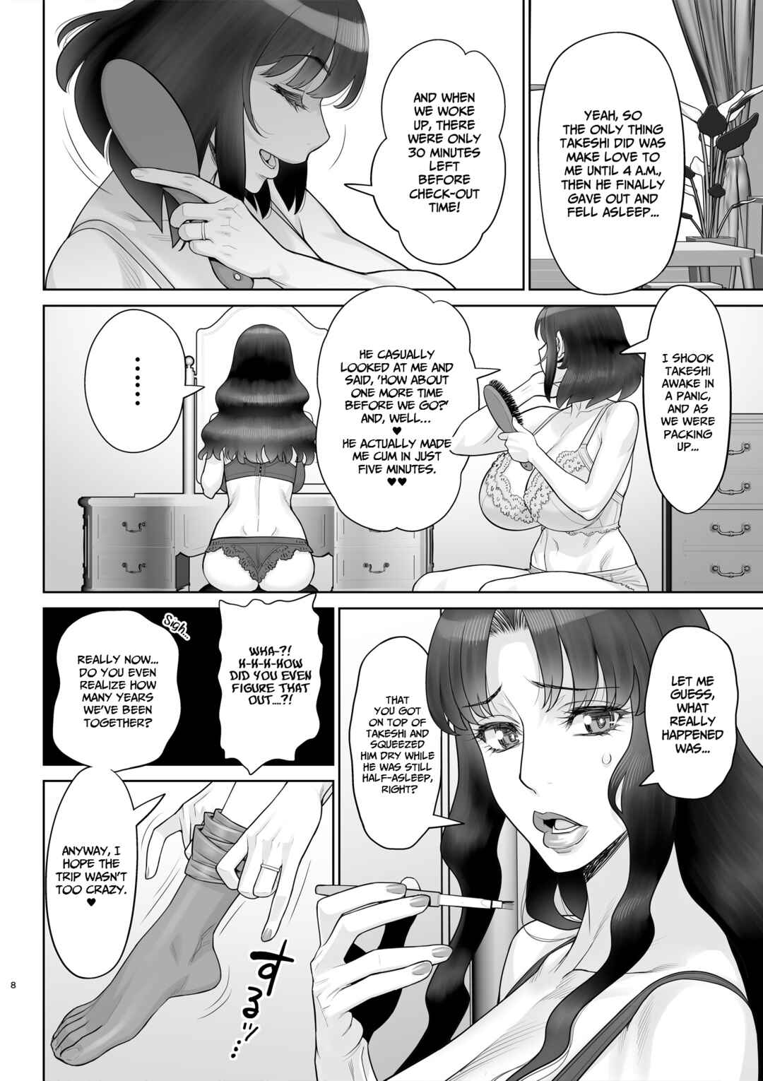 Page 9 Chapter 6 Bijin Tsuma Makimura Yukari Series