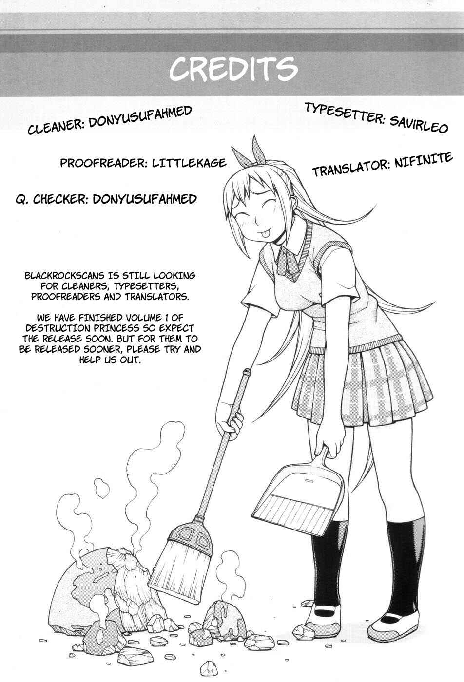 Page 1 Chapter 0 Destruction Princess