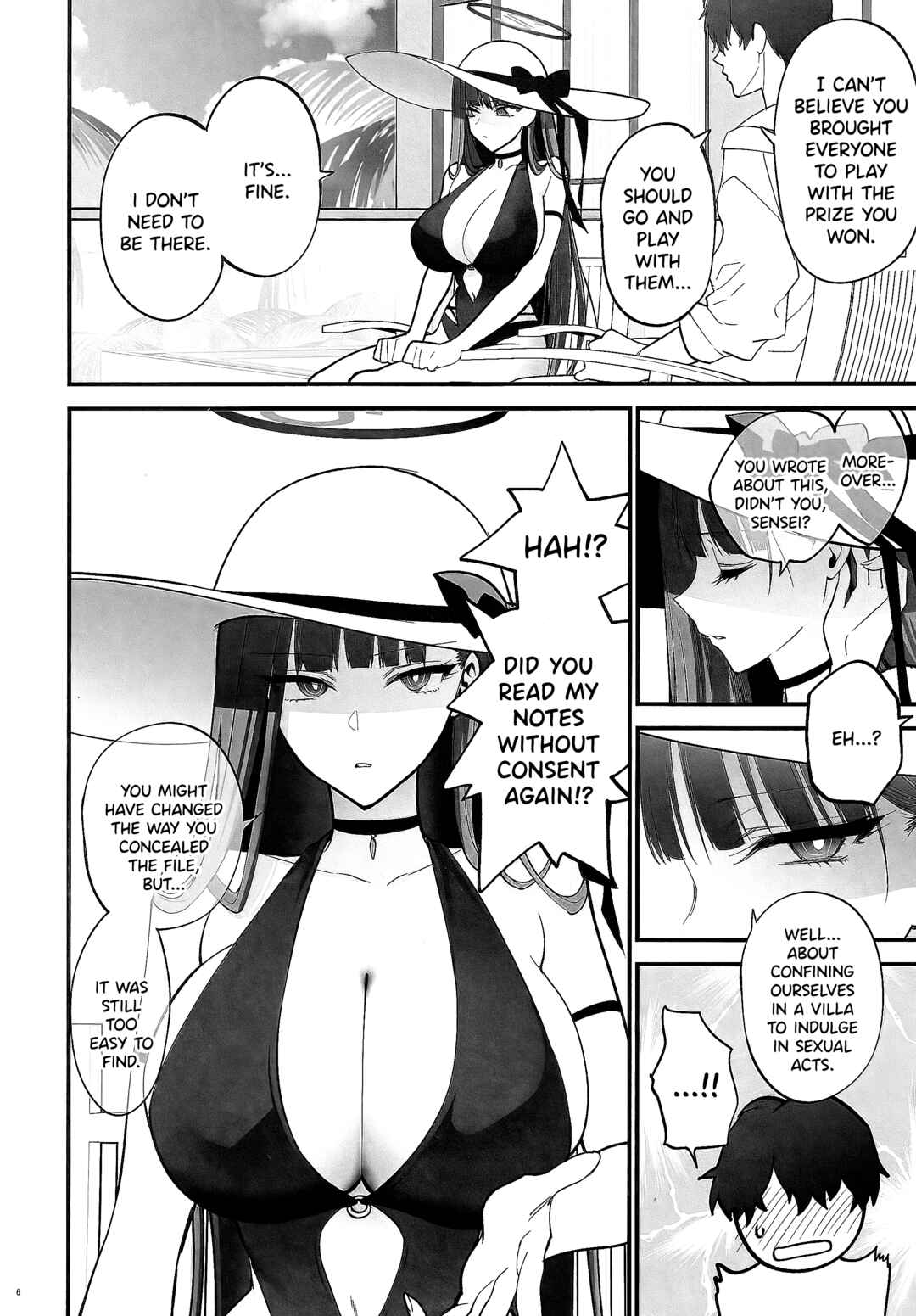 Page 6 Chapter Unknown_e0db Blue Archive - BEACHFRONTS DREAM (Doujinshi)