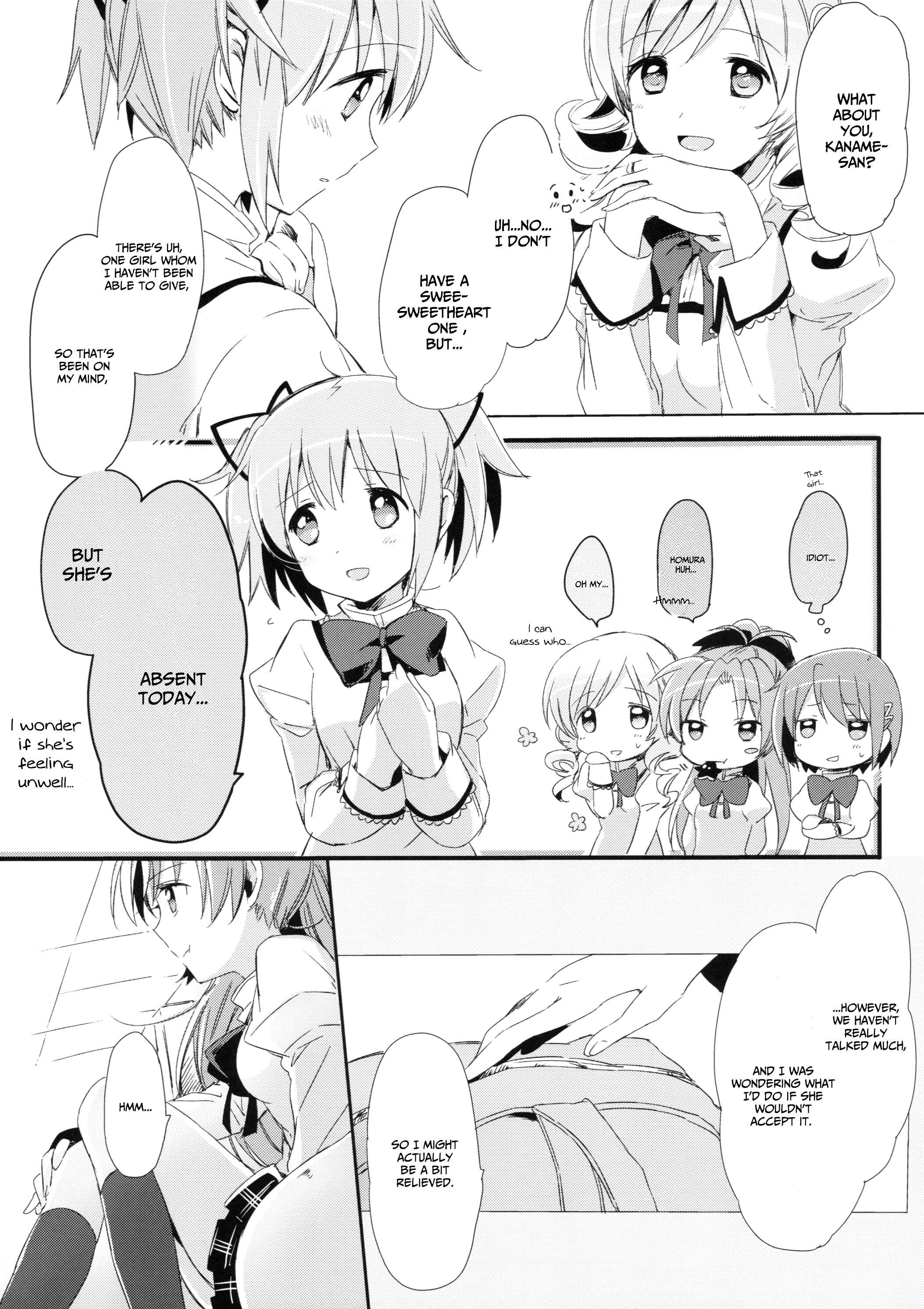Page 12 Chapter Unknown_4785 Mahou Shoujo Madoka★Magica - Melting Inside the Schoolbag (Doujinshi)
