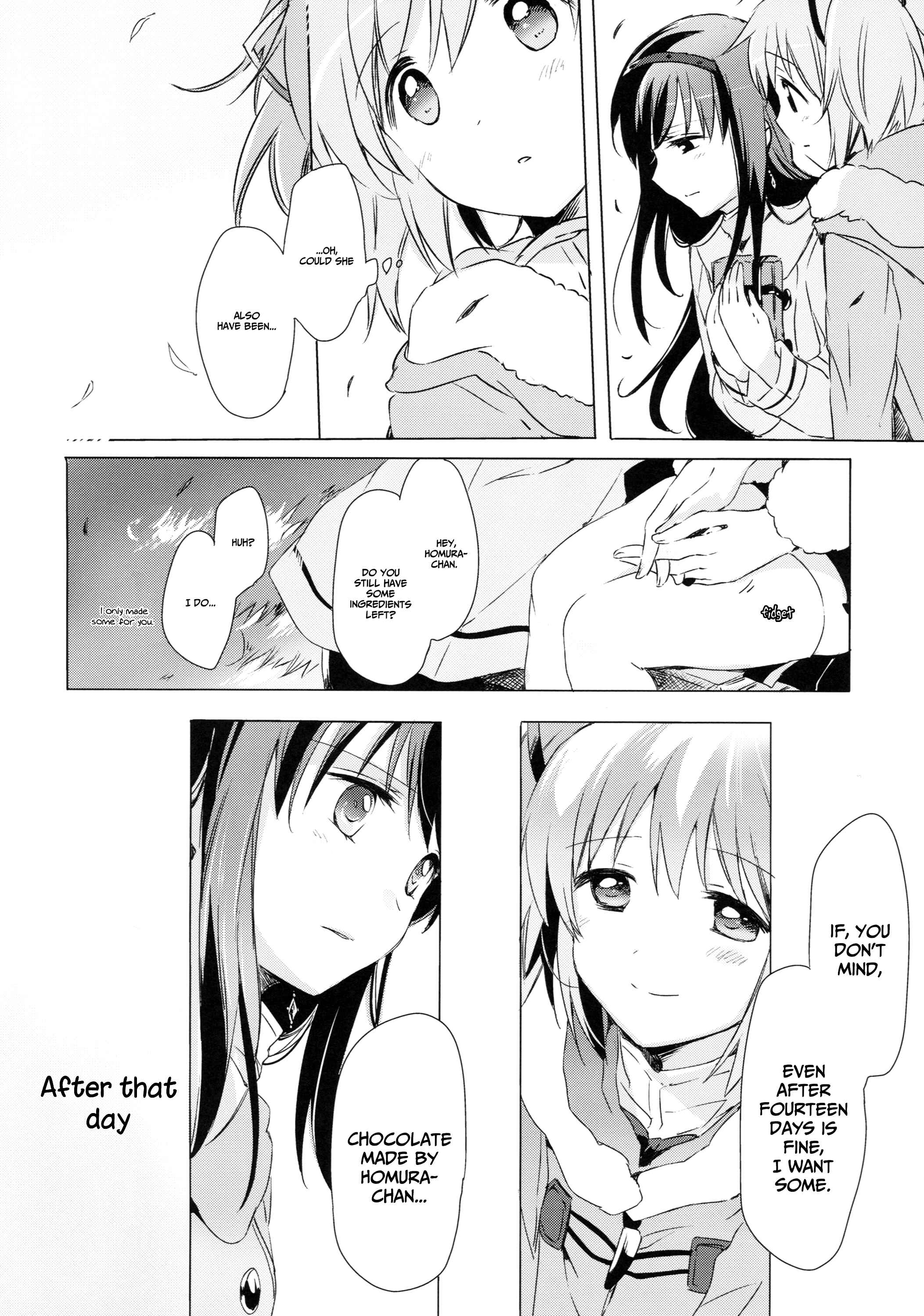 Page 27 Chapter Unknown_4785 Mahou Shoujo Madoka★Magica - Melting Inside the Schoolbag (Doujinshi)