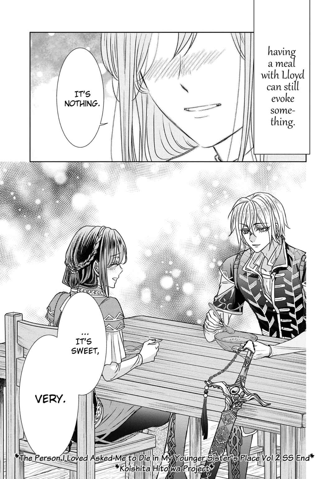 Page 15 Chapter 8.5 Koishita Hito wa, Imouto no Kawari ni Shindekure to Itta