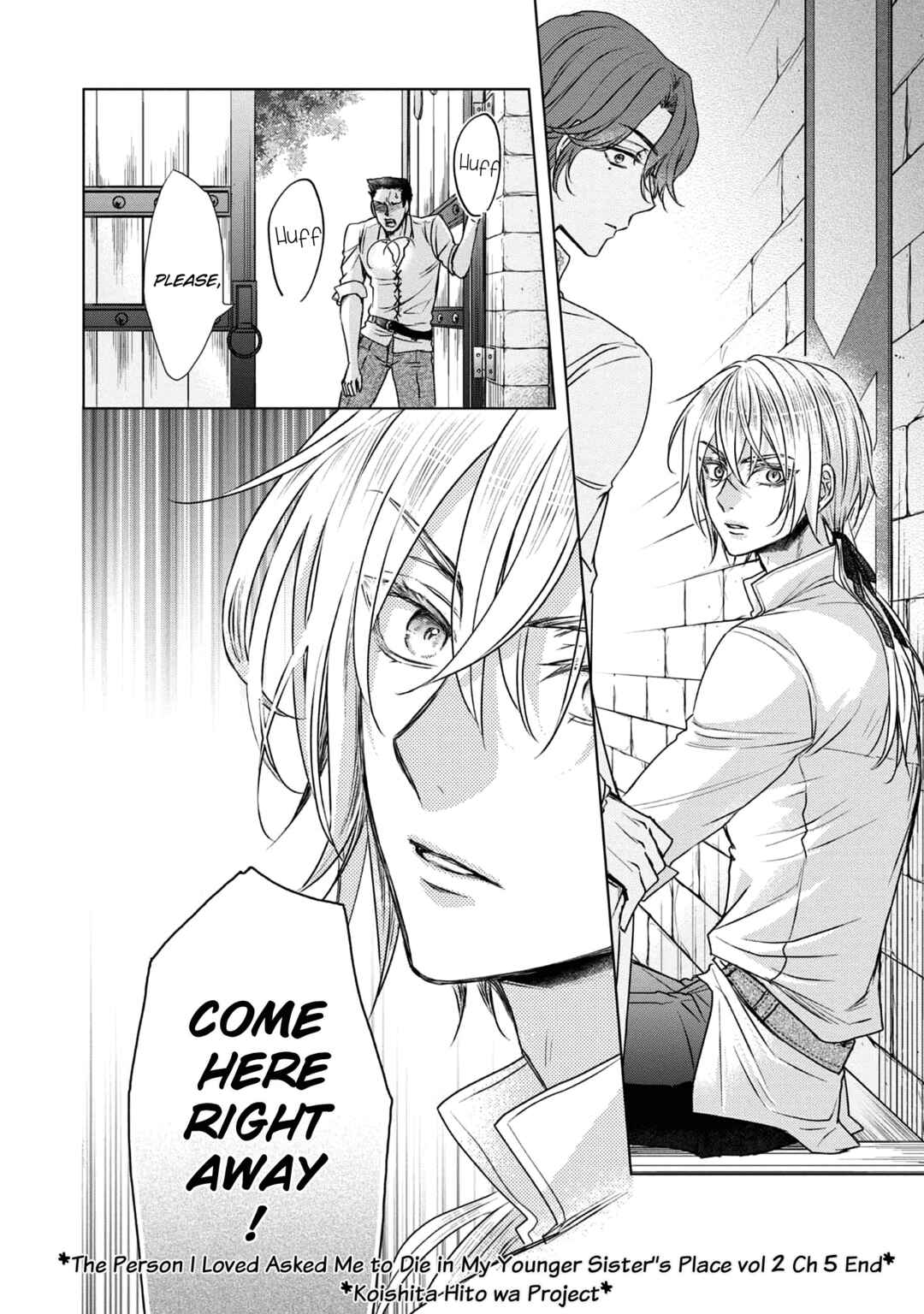 Page 39 Chapter 5 Koishita Hito wa, Imouto no Kawari ni Shindekure to Itta