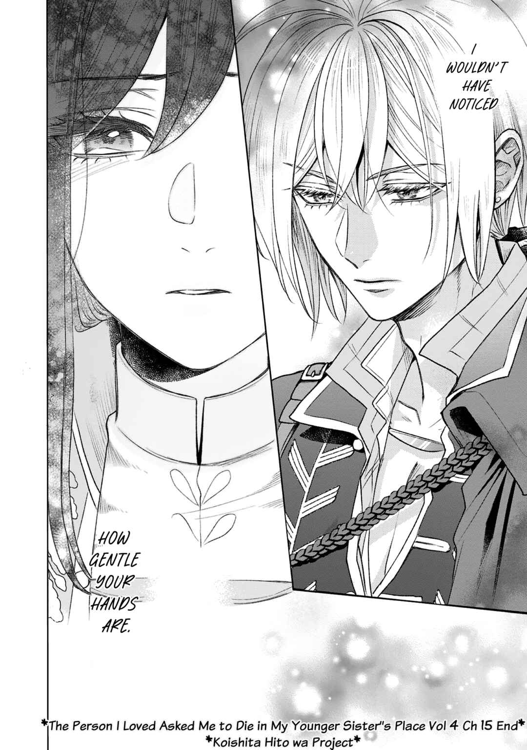 Page 46 Chapter 15 Koishita Hito wa, Imouto no Kawari ni Shindekure to Itta