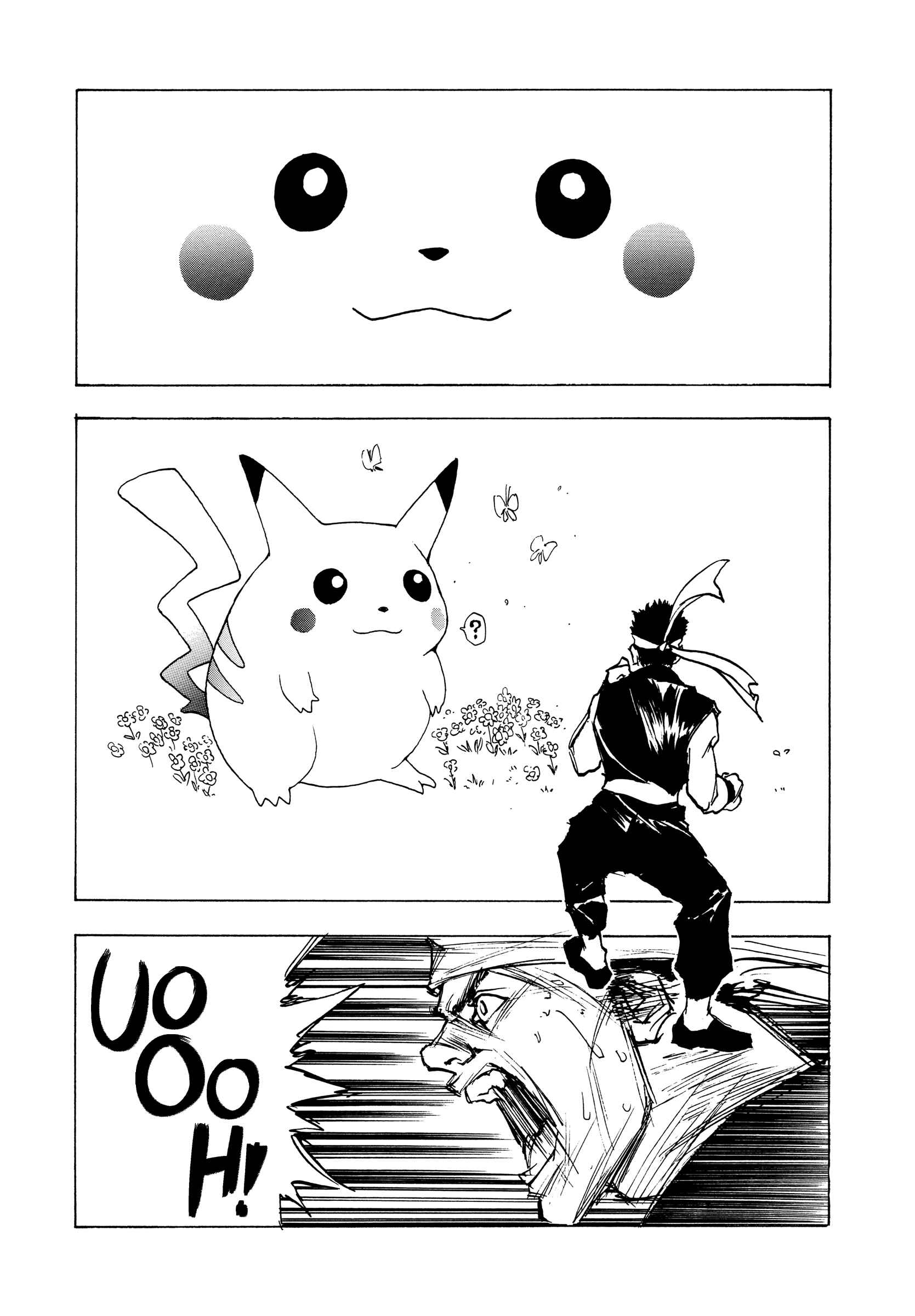 Page 6 Chapter Unknown_b41b Yoshihiro Togashi Virtua Fighter x Pokemon x Gonin oneshot (FIGHT, STUDIO LOUD IN SCHOOL)