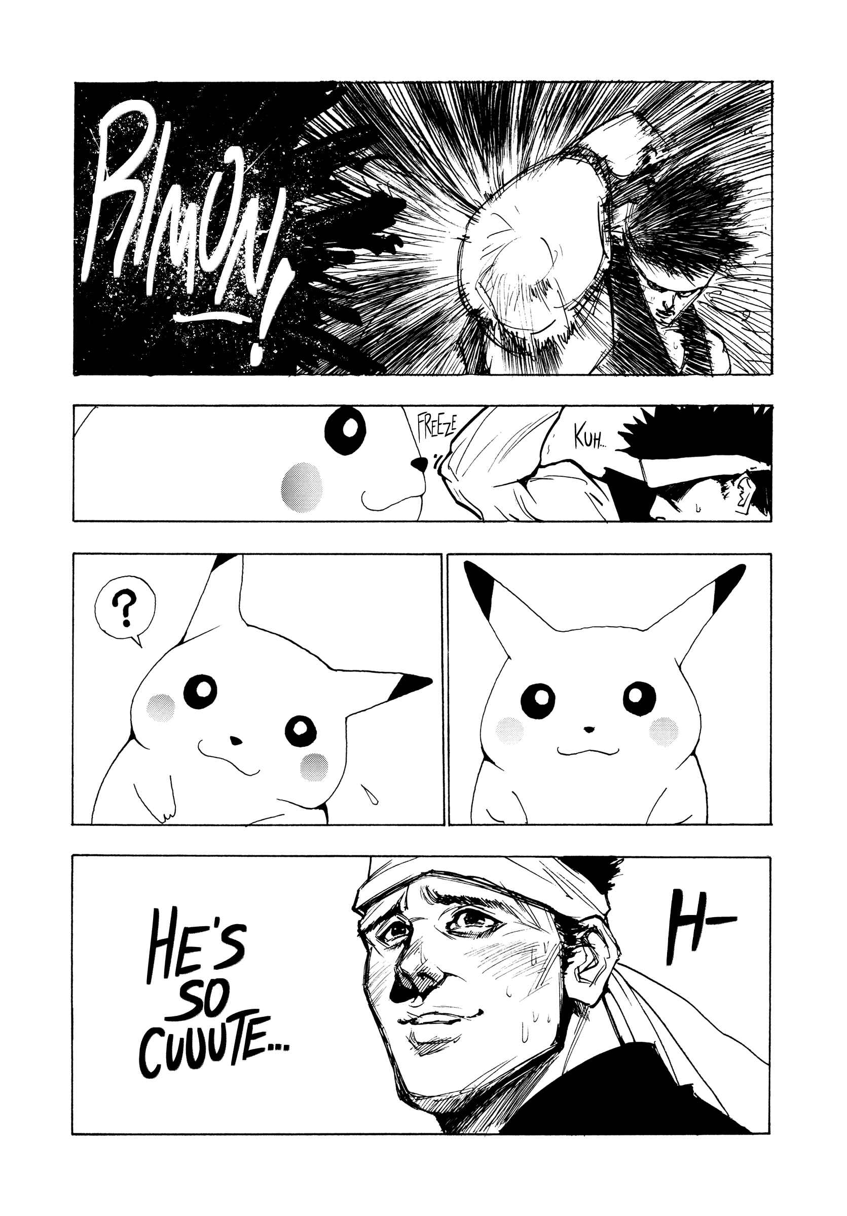Page 7 Chapter Unknown_b41b Yoshihiro Togashi Virtua Fighter x Pokemon x Gonin oneshot (FIGHT, STUDIO LOUD IN SCHOOL)