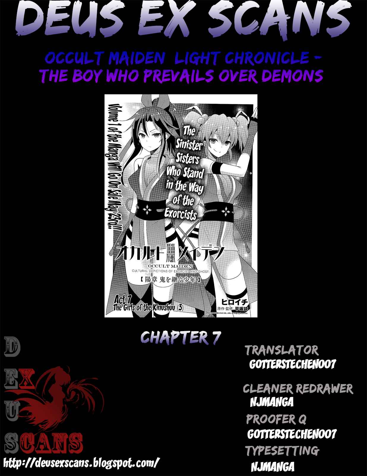 Page 13 Chapter 7 Occult Maiden - Hishou - Oni wo Tsugu Shounen