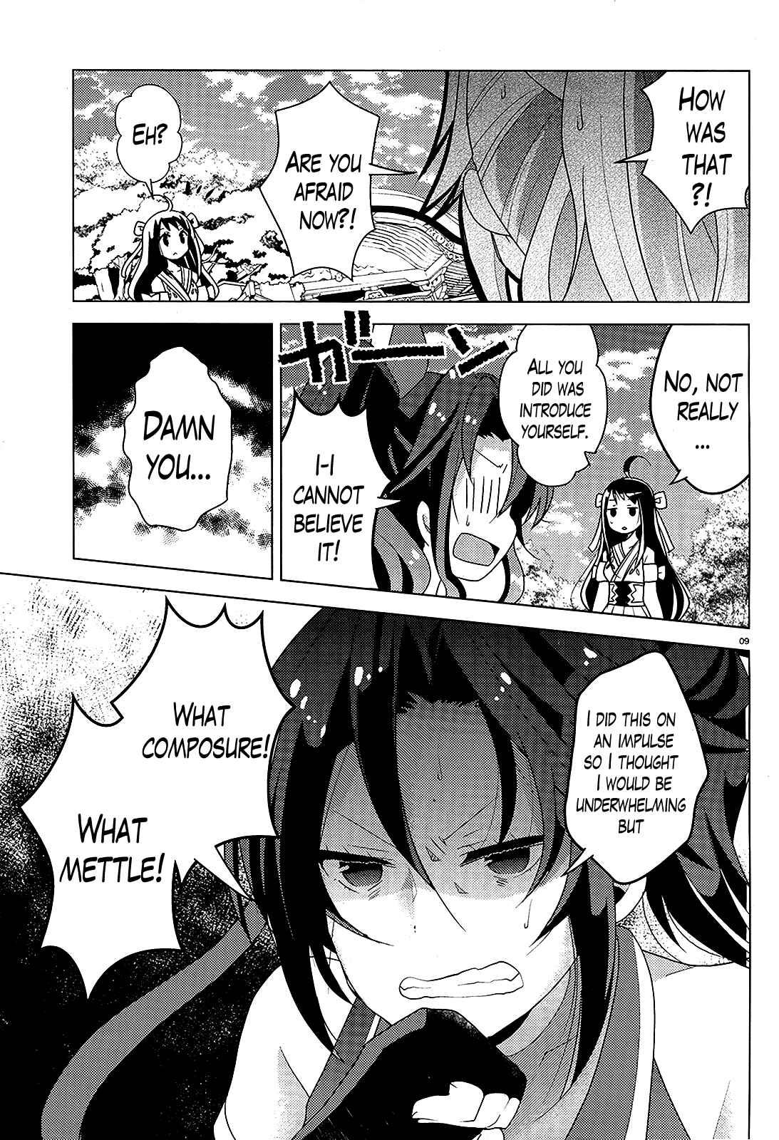 Page 9 Chapter 7 Occult Maiden - Hishou - Oni wo Tsugu Shounen