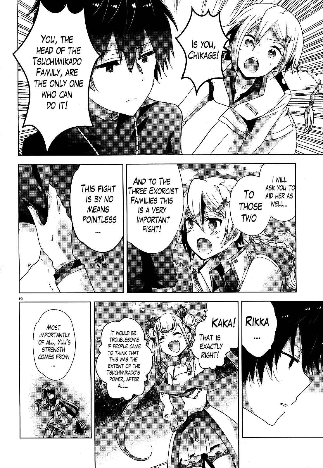 Page 10 Chapter 4 Occult Maiden - Hishou - Oni wo Tsugu Shounen