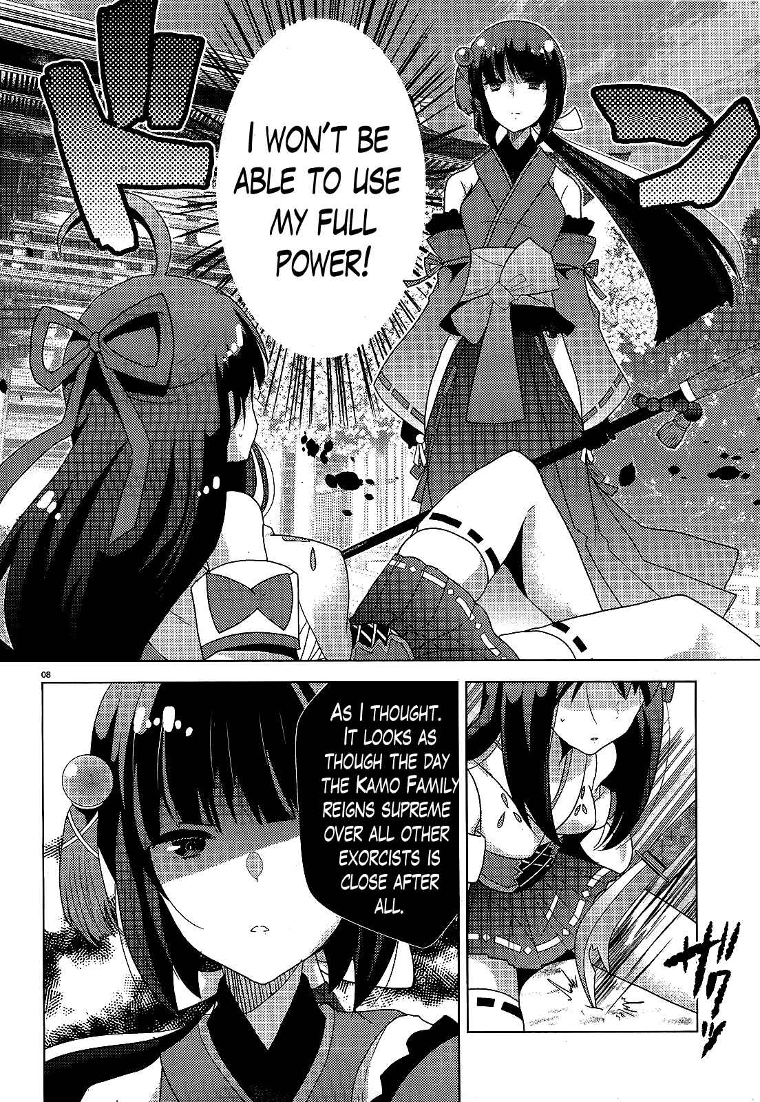Page 8 Chapter 4 Occult Maiden - Hishou - Oni wo Tsugu Shounen