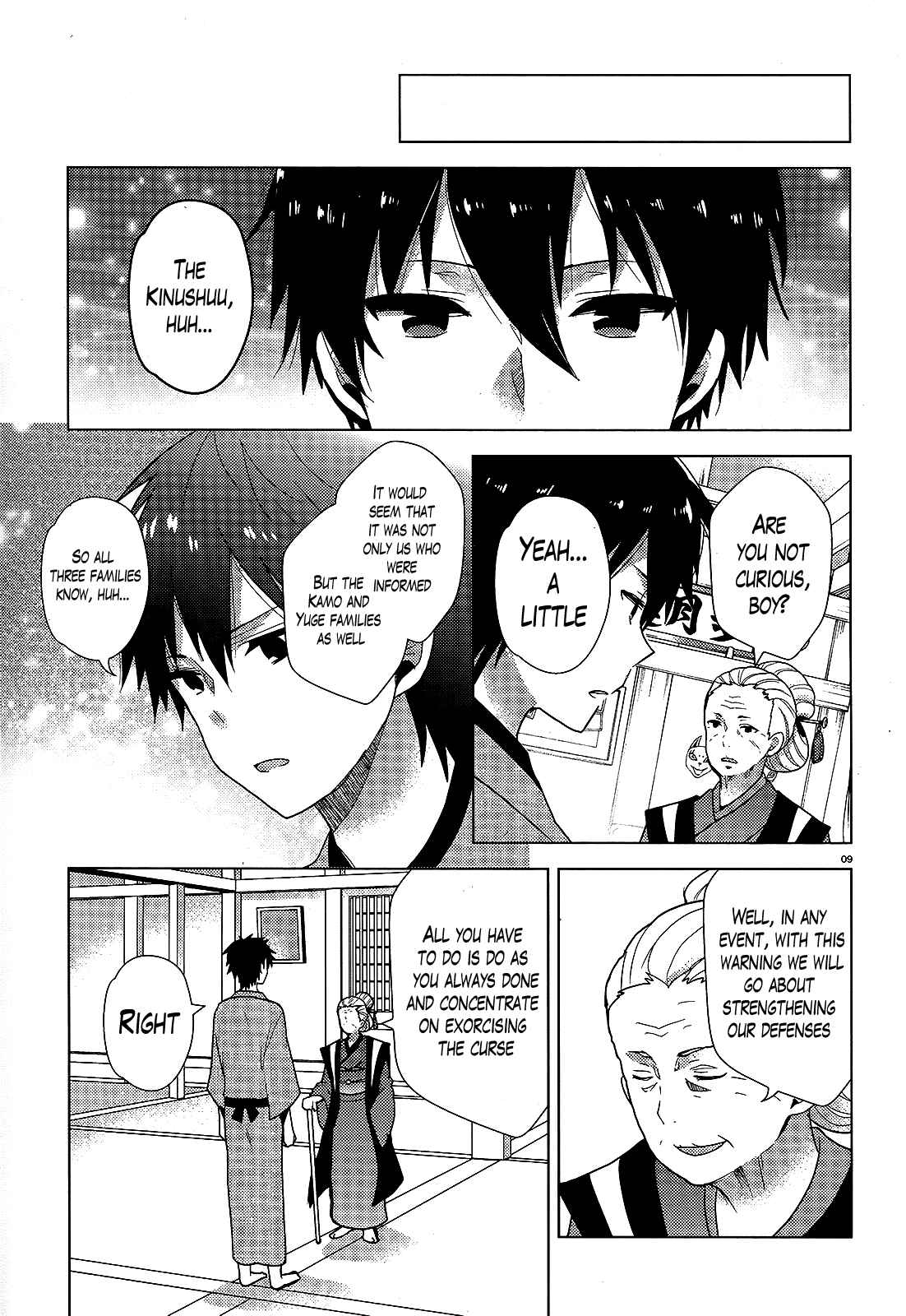 Page 9 Chapter 2 Occult Maiden - Hishou - Oni wo Tsugu Shounen