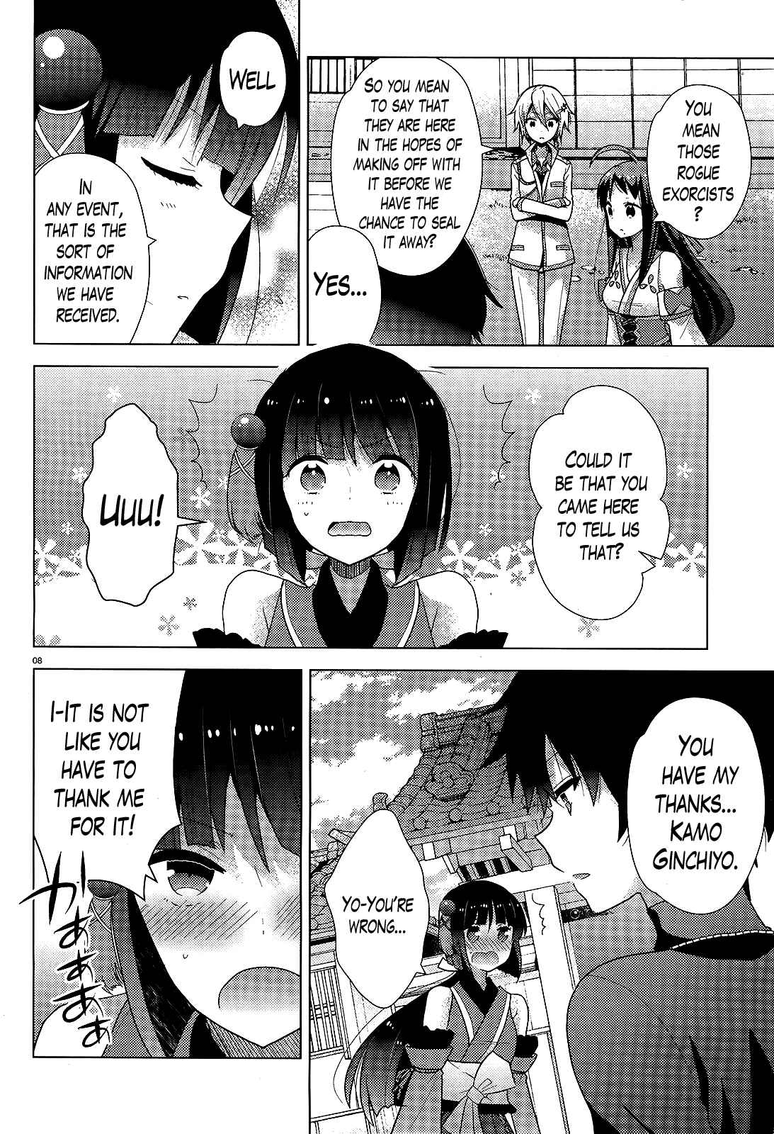 Page 8 Chapter 5 Occult Maiden - Hishou - Oni wo Tsugu Shounen