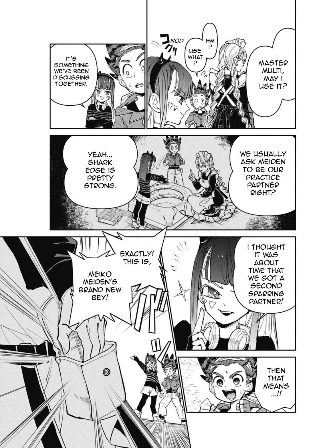 Page 17 Chapter 16 Beyblade X