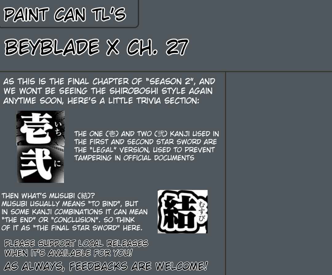Page 56 Chapter 27 Beyblade X