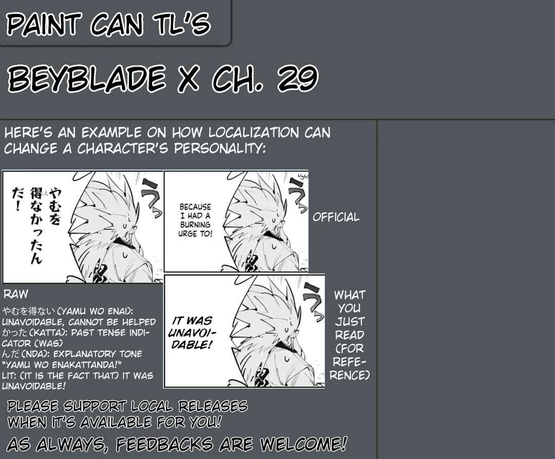 Page 32 Chapter 29 Beyblade X