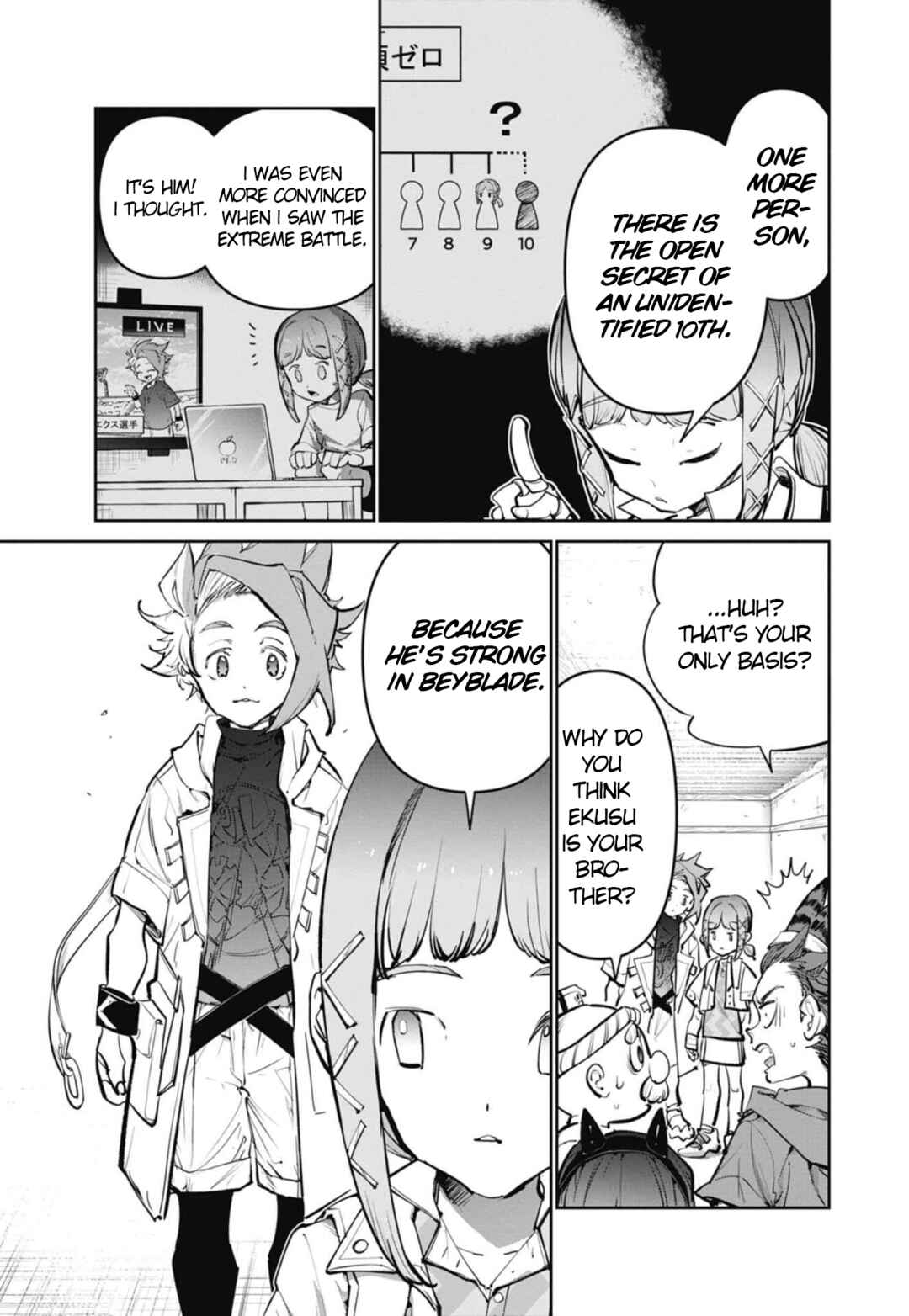 Page 21 Chapter 28 Beyblade X