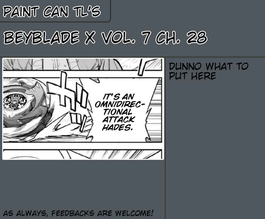Page 32 Chapter 23 Beyblade X