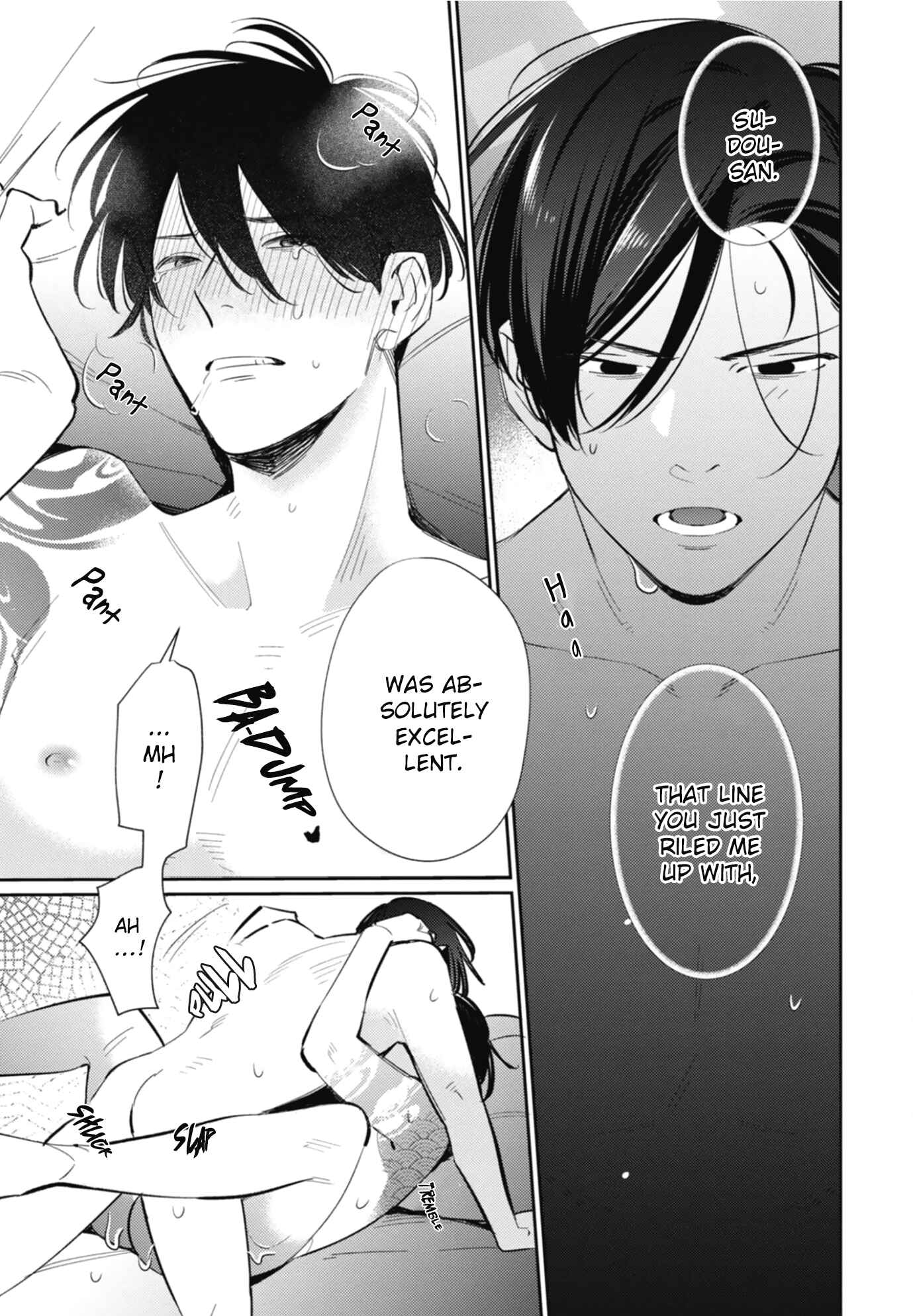Page 12 Chapter 4 Moto Yakuza ga BL Sakka ni Nattarashii.