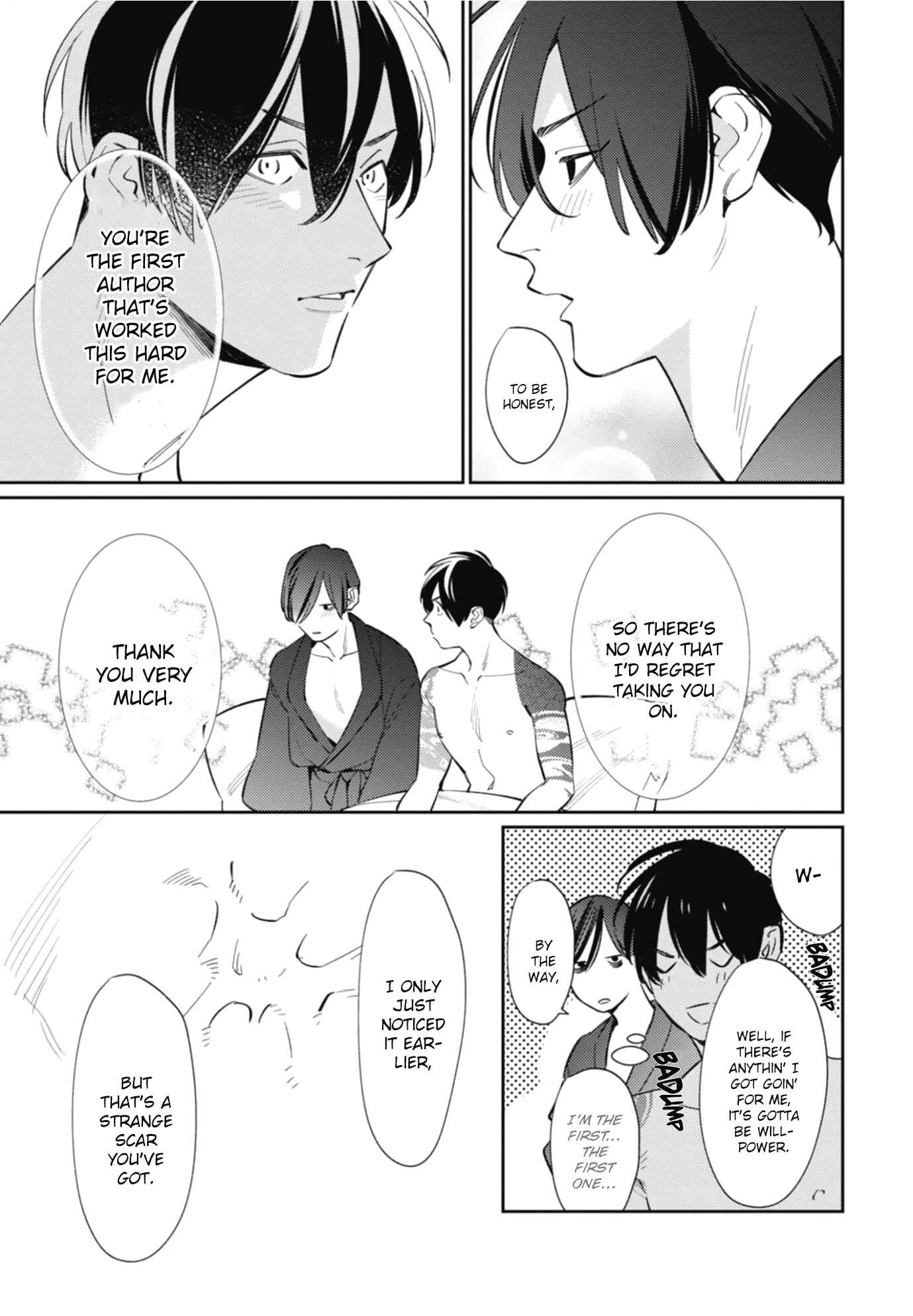 Page 18 Chapter 4 Moto Yakuza ga BL Sakka ni Nattarashii.