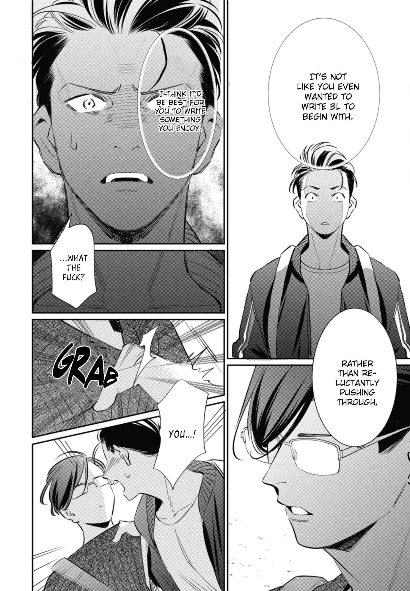 Page 17 Chapter 6 Moto Yakuza ga BL Sakka ni Nattarashii.