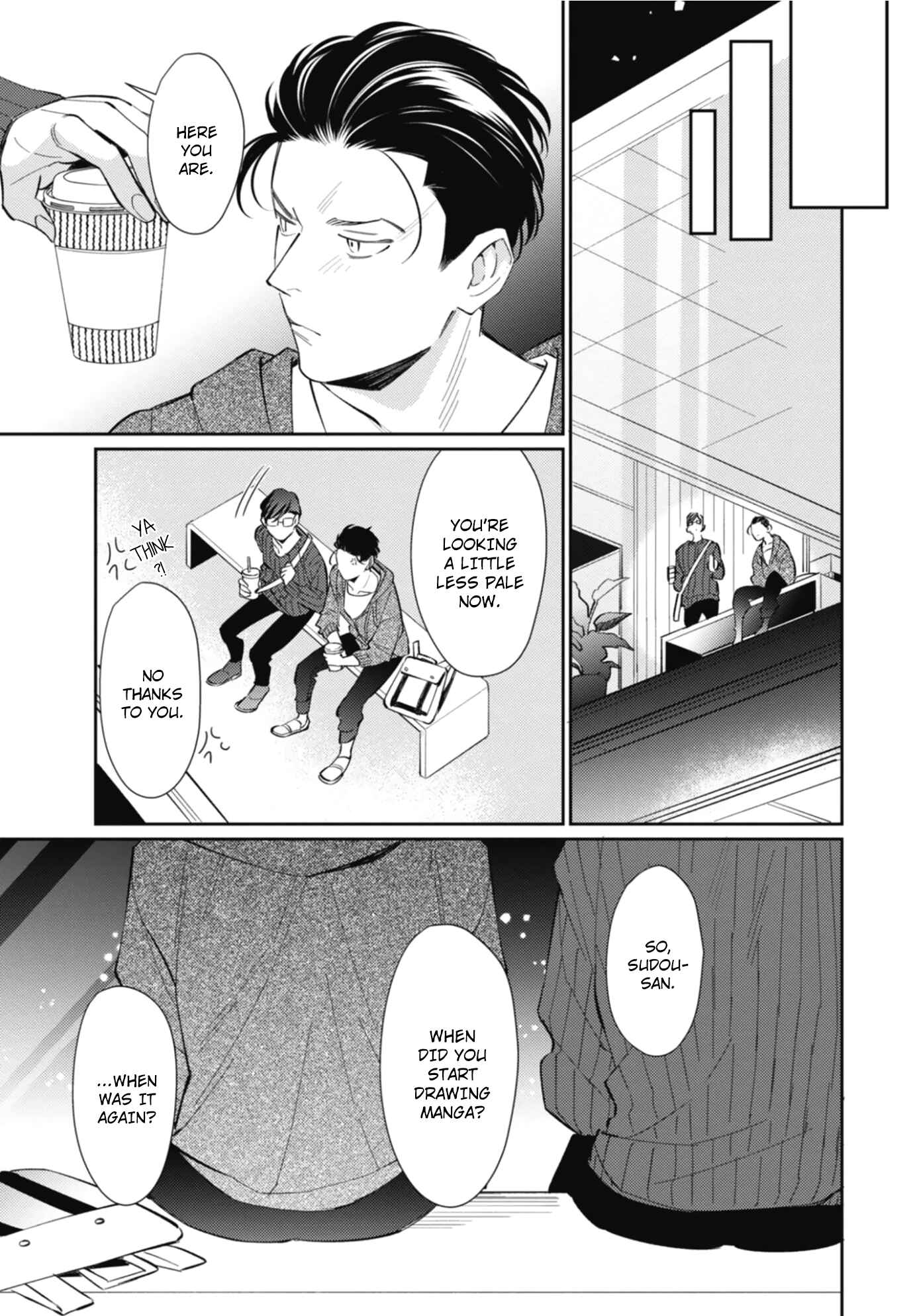 Page 14 Chapter 3 Moto Yakuza ga BL Sakka ni Nattarashii.