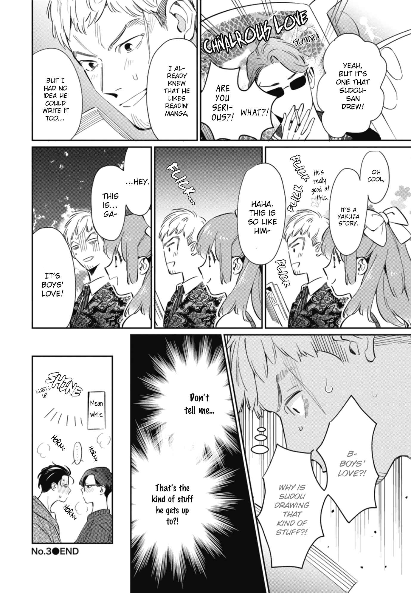 Page 25 Chapter 3 Moto Yakuza ga BL Sakka ni Nattarashii.