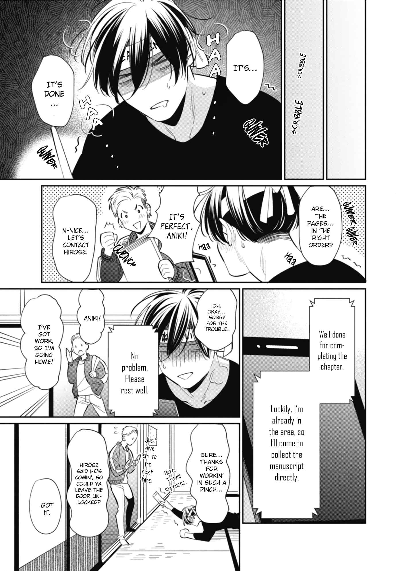 Page 14 Chapter 5 Moto Yakuza ga BL Sakka ni Nattarashii.