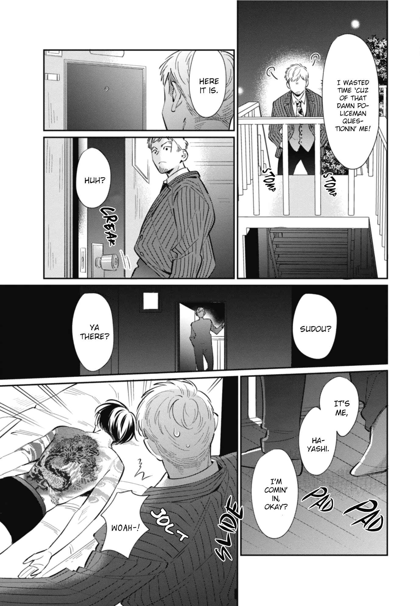 Page 16 Chapter 5 Moto Yakuza ga BL Sakka ni Nattarashii.