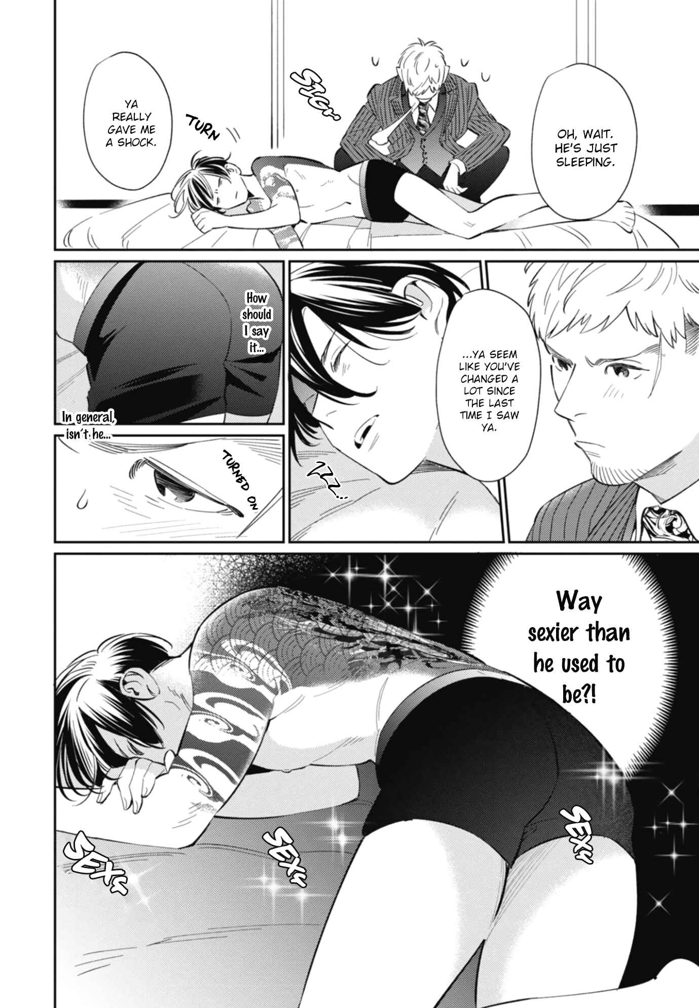 Page 17 Chapter 5 Moto Yakuza ga BL Sakka ni Nattarashii.